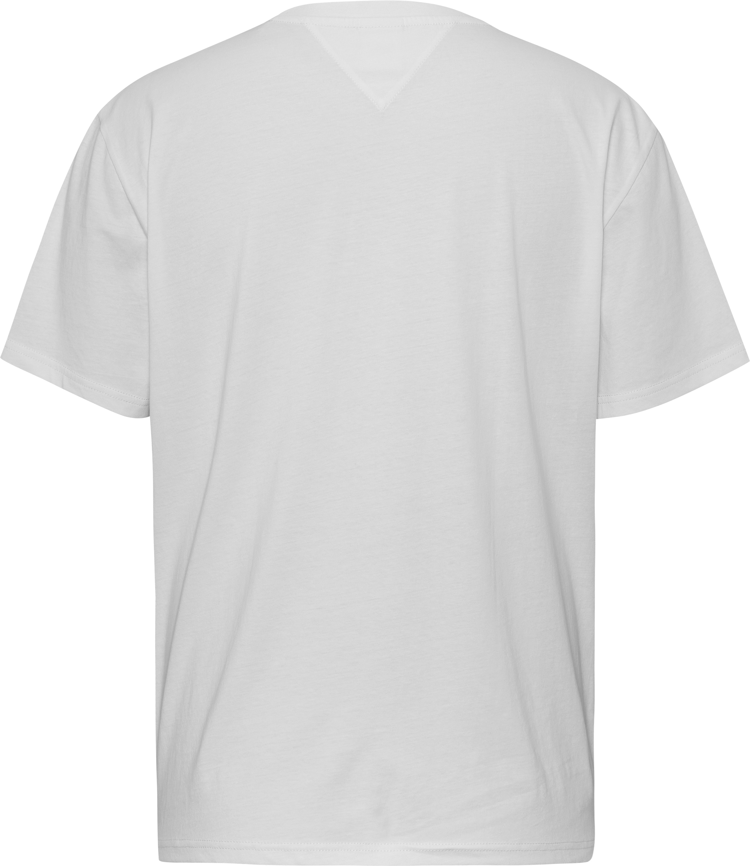 Tommy Jeans T-Shirt »TJM SLIM 2PACK S/S FLAG DNA TEE«, (Packung, 2er), mit großem Logodruck auf der Brust