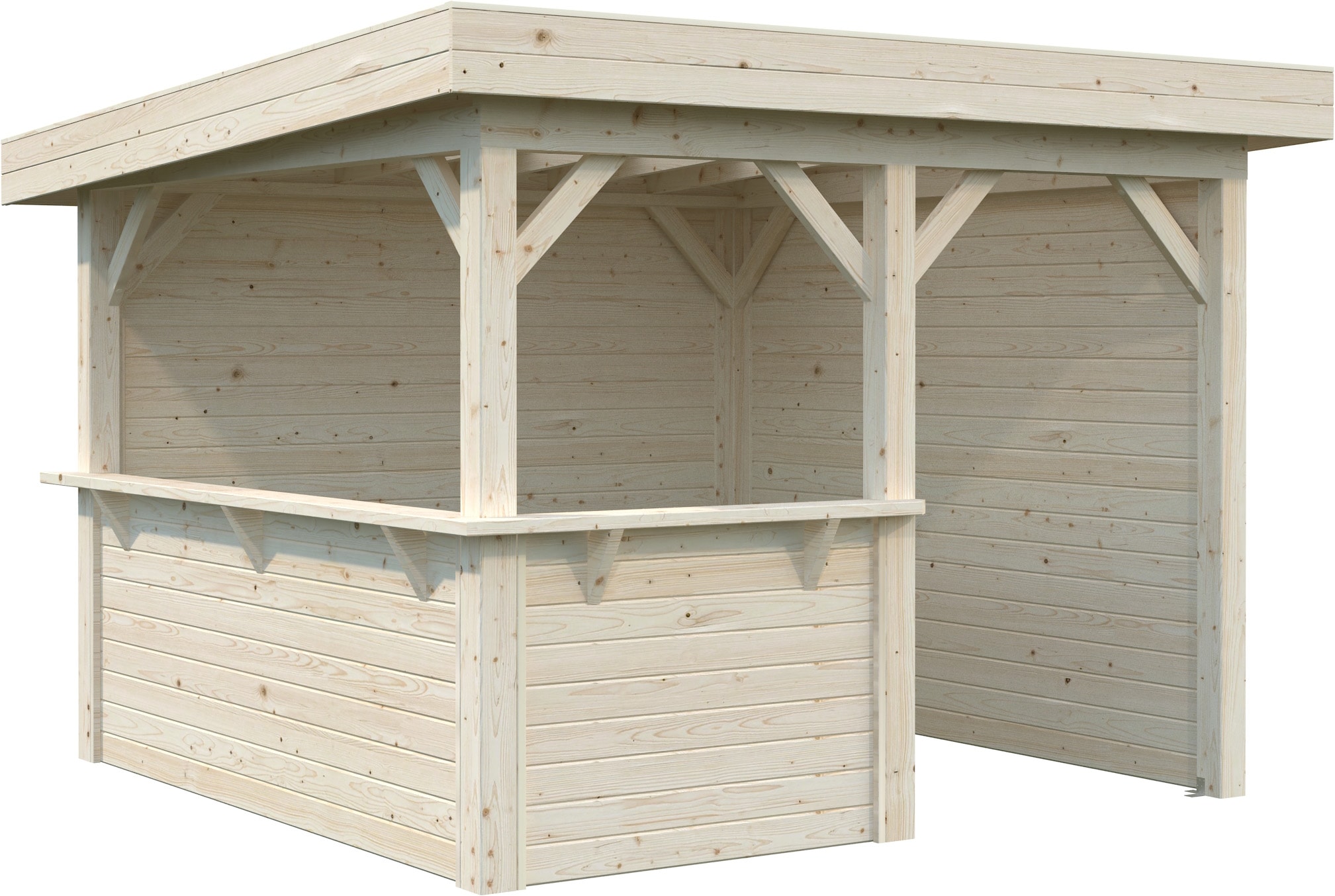 Palmako Holzpavillon »Lenna 8,3 m² Set 303« BxTxH: 340x340x245 cm