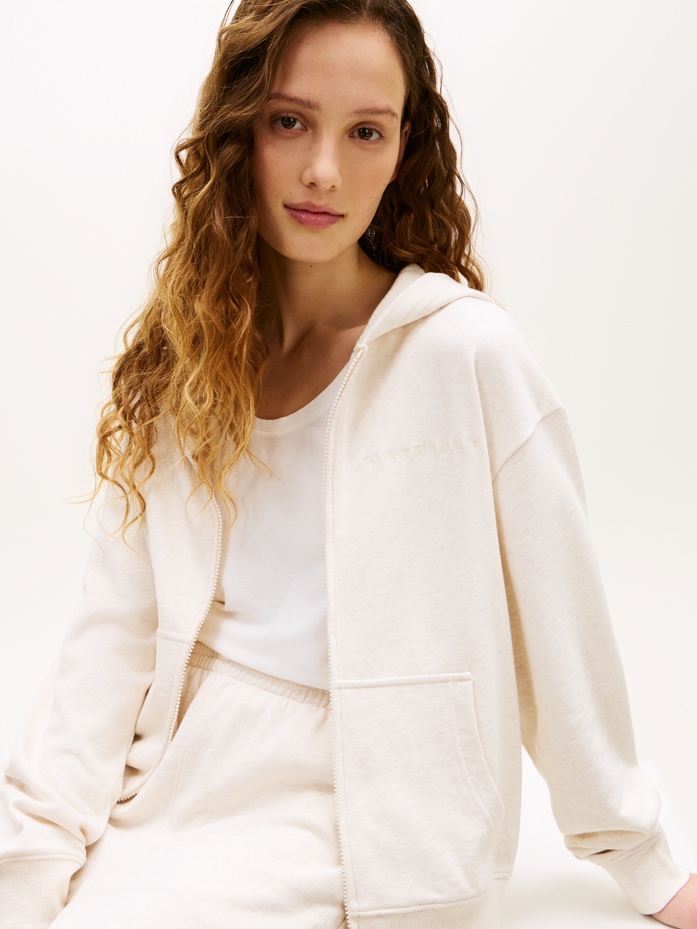 Tommy Hilfiger Underwear Sweatjacke "FULL ZIP HOODIE" Regular fit mit Kapuz günstig online kaufen