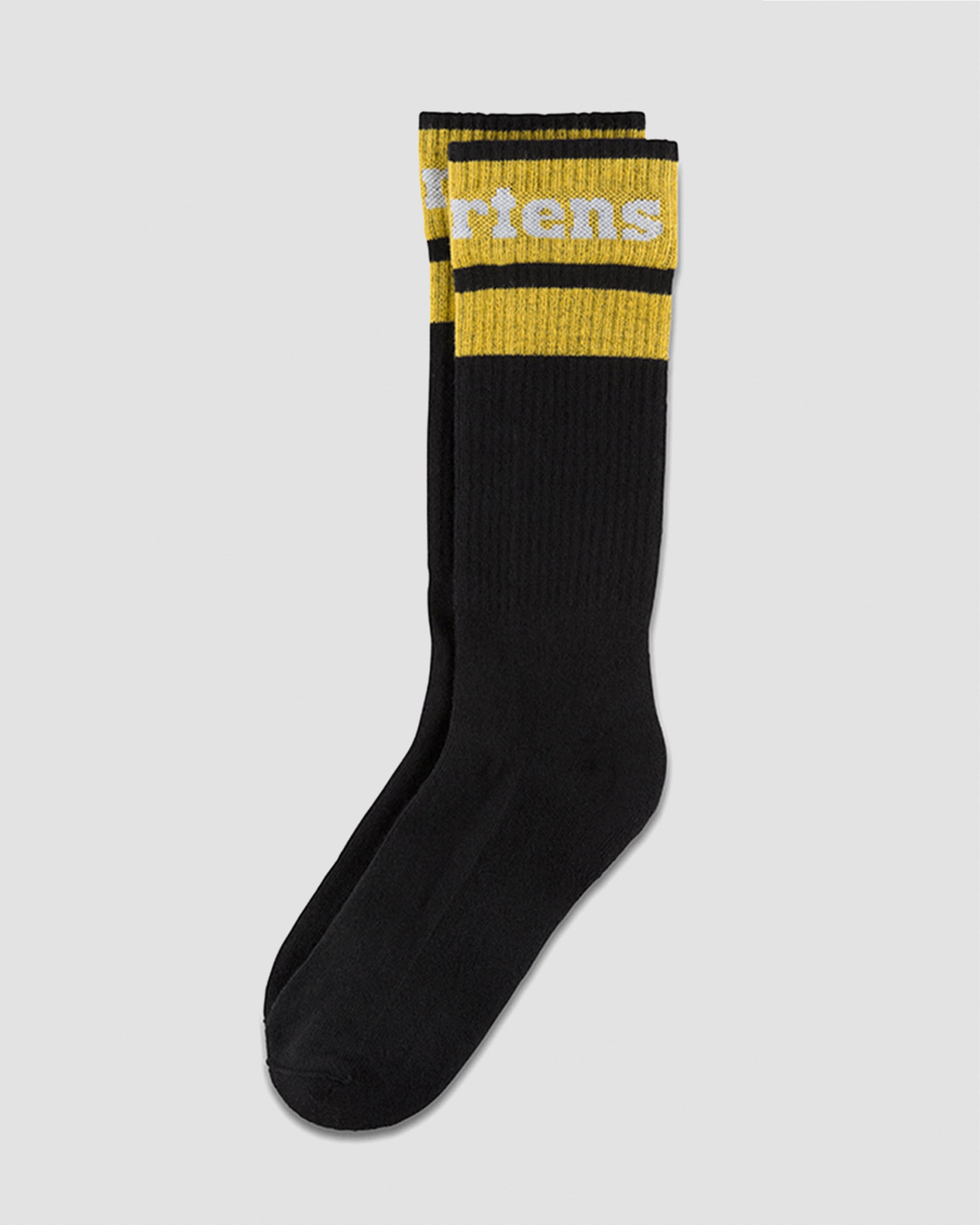 DR. MARTENS Socken "Athletic Logo Organic Cotton Blend Socken" 1 Paar tlg. mit vertärktem Fersen- und Zehenbereich, druckfreier Bund