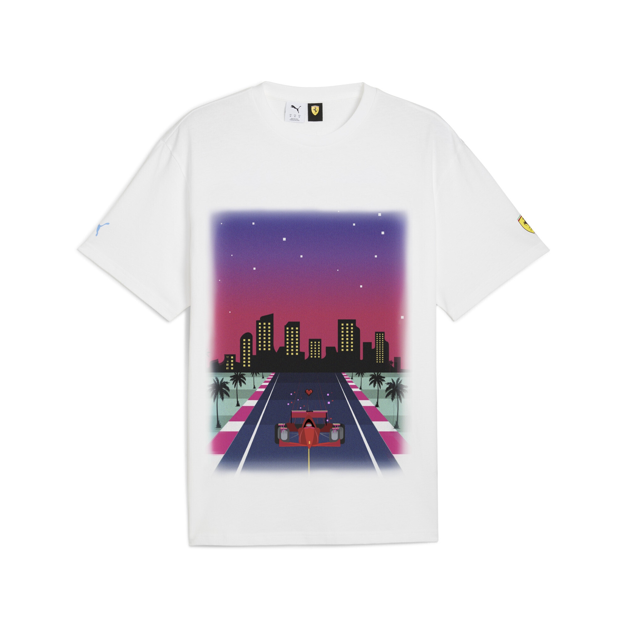PUMA T-Shirt "Scuderia Ferrari Miami Graphic T-Shirt Herren" günstig online kaufen
