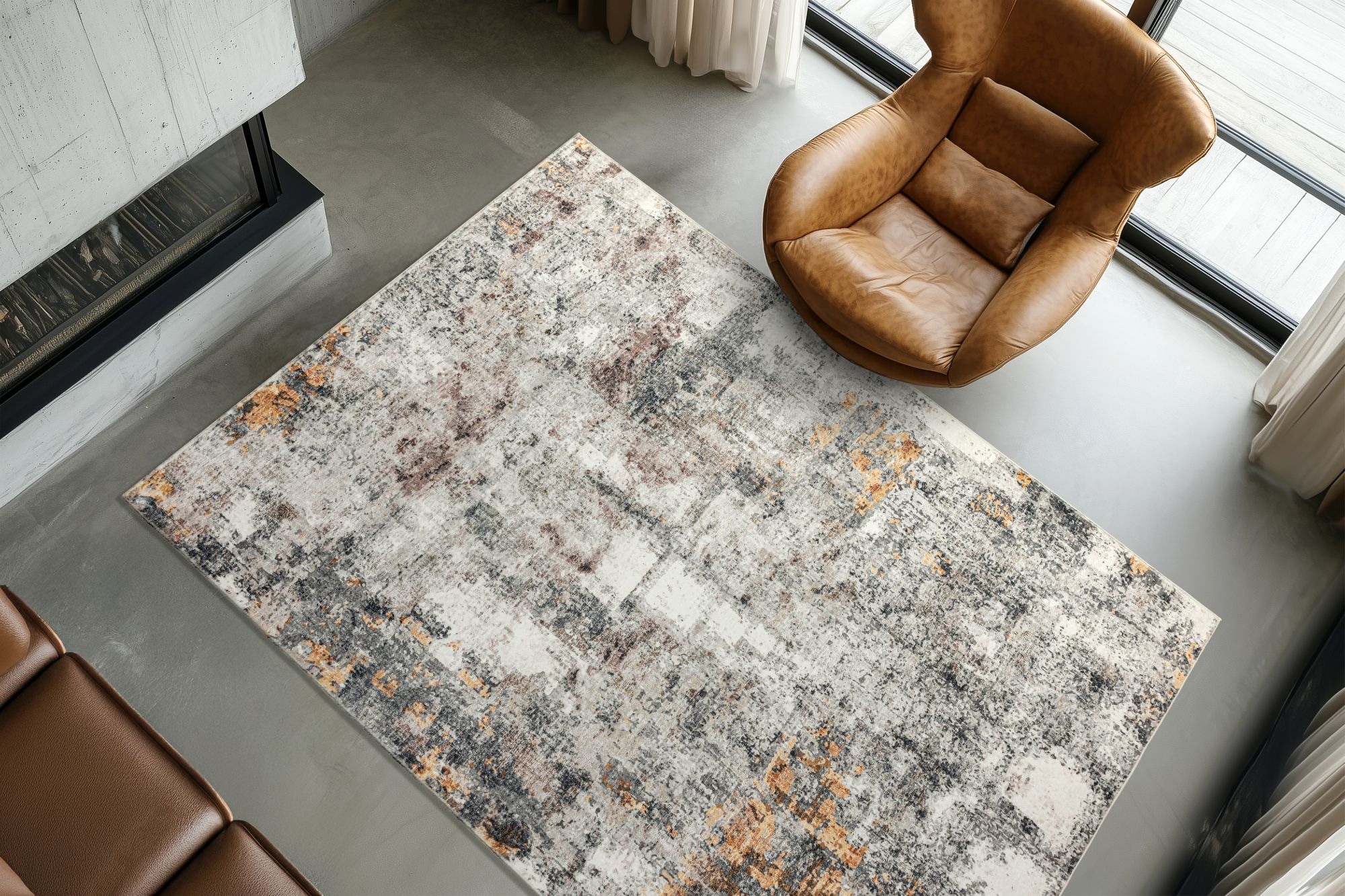Obsession Teppich »Posh 304«, rechteckig, 12 mm Höhe, modernes Design, bedruckte Qualität, Wohnzimmer