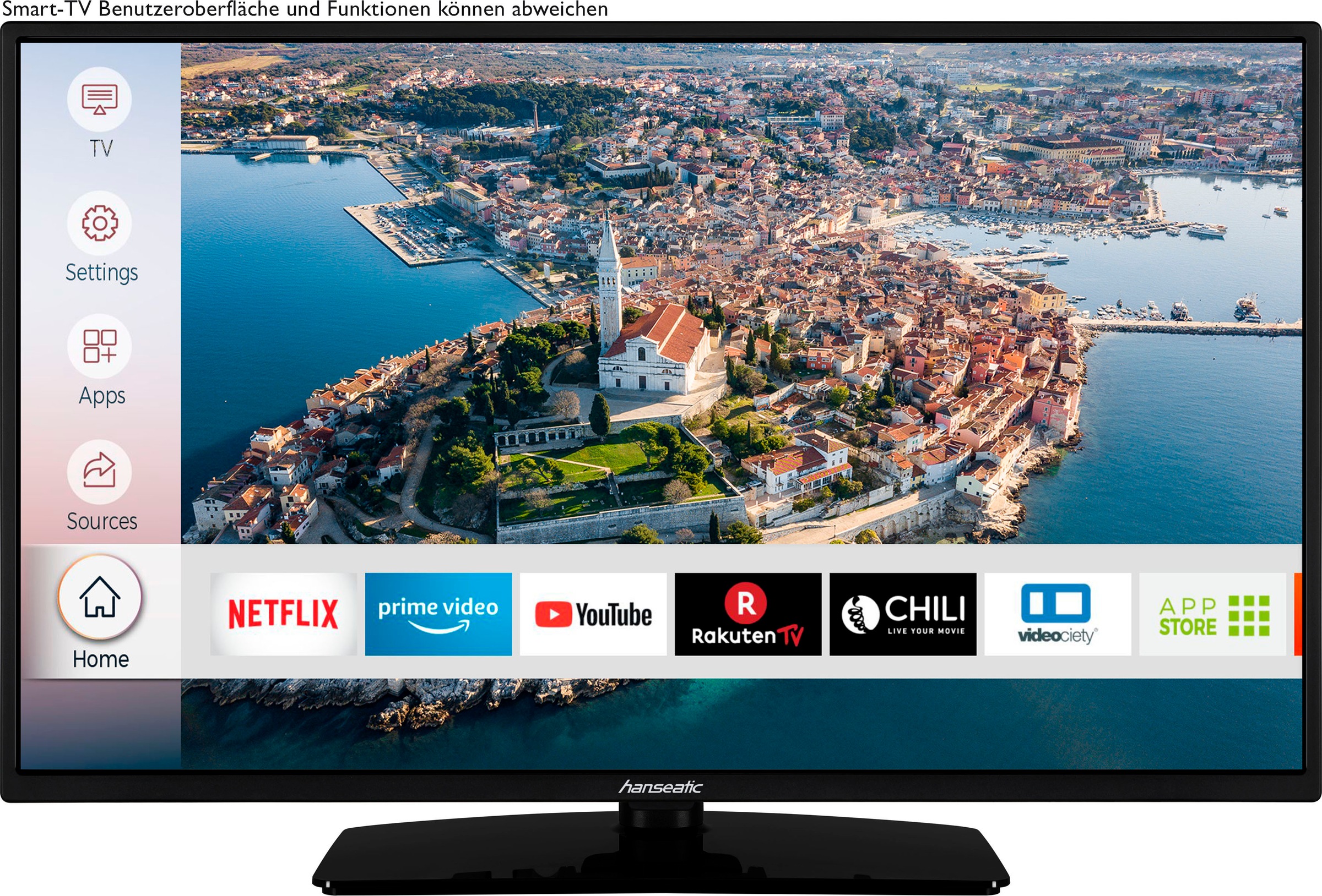 LED-Fernseher Zoll, cm/32 Full Hanseatic 80 | Smart-TV »32H500FDSII«, HD, BAUR