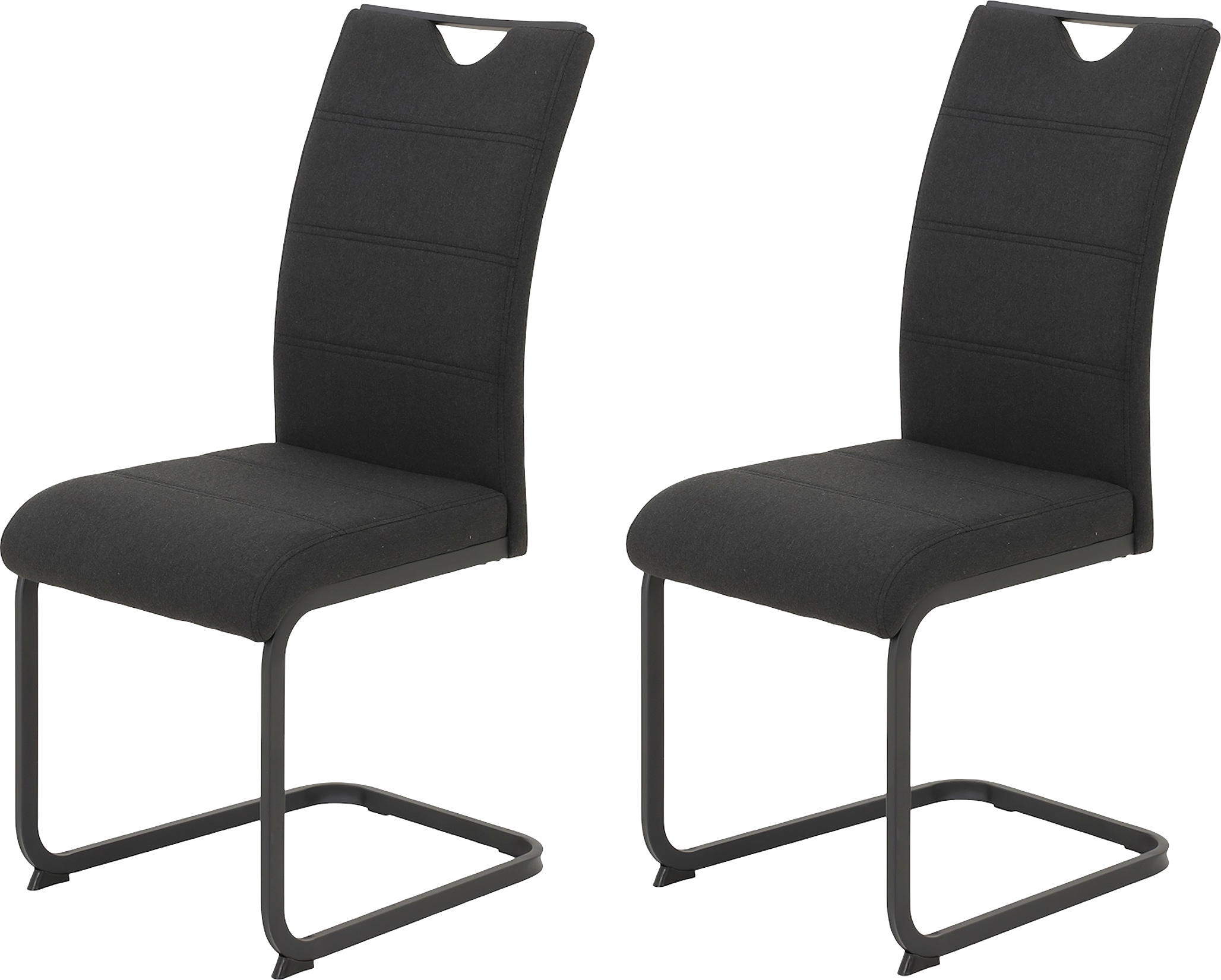 HELA Freischwinger "MARS Esszimmerstuhl BESTSELLER" (Set) 2 Stk. Webstoff r günstig online kaufen