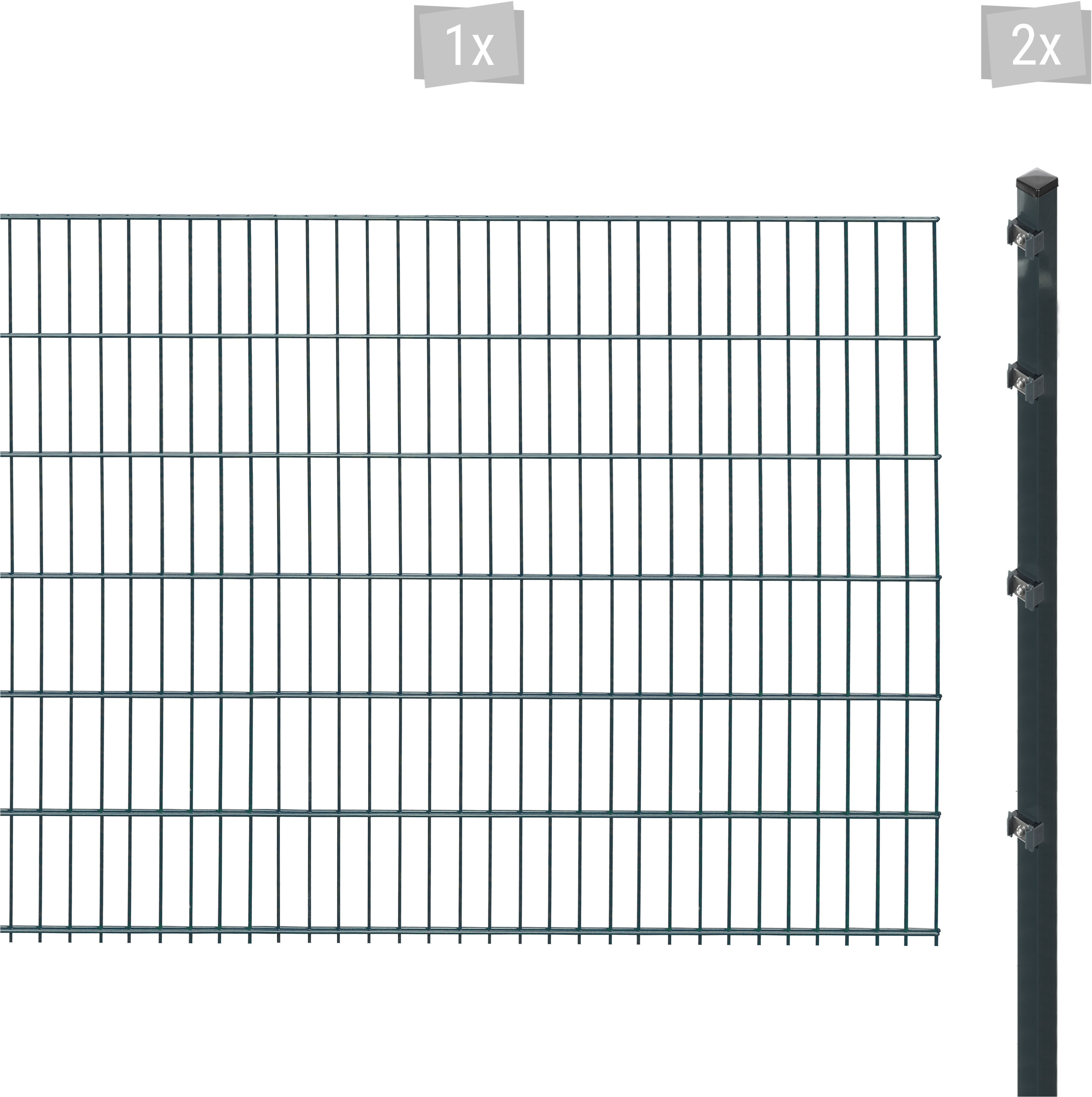 Arvotec "ESSENTIAL 123 zum Einbetonieren" Zaunhöhe 123 cm, Zaunlänge 2 - 60 m