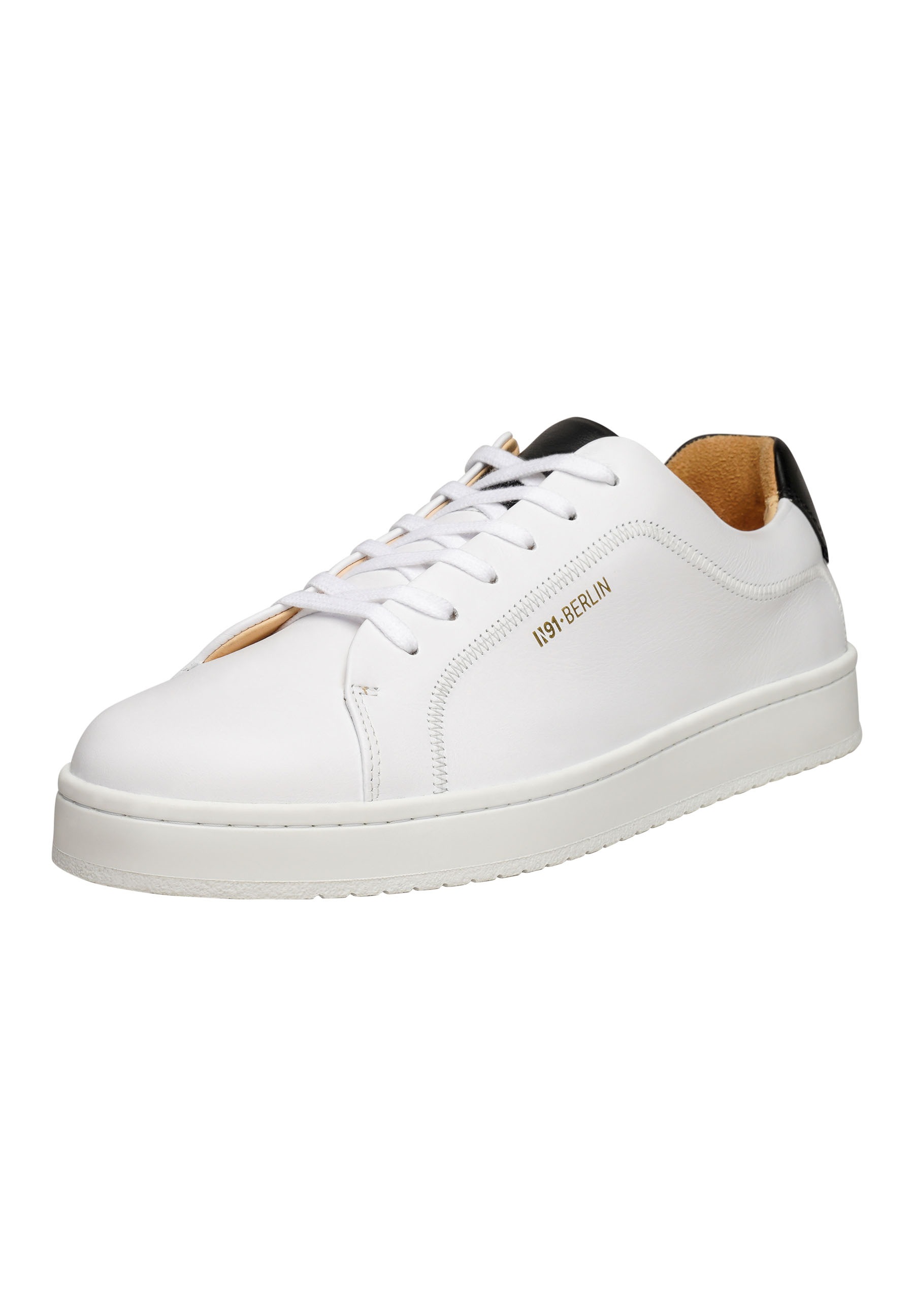 N91 Sneaker "Original Draft BB Herrensneaker" Turnschuh Leder handgefertigt günstig online kaufen