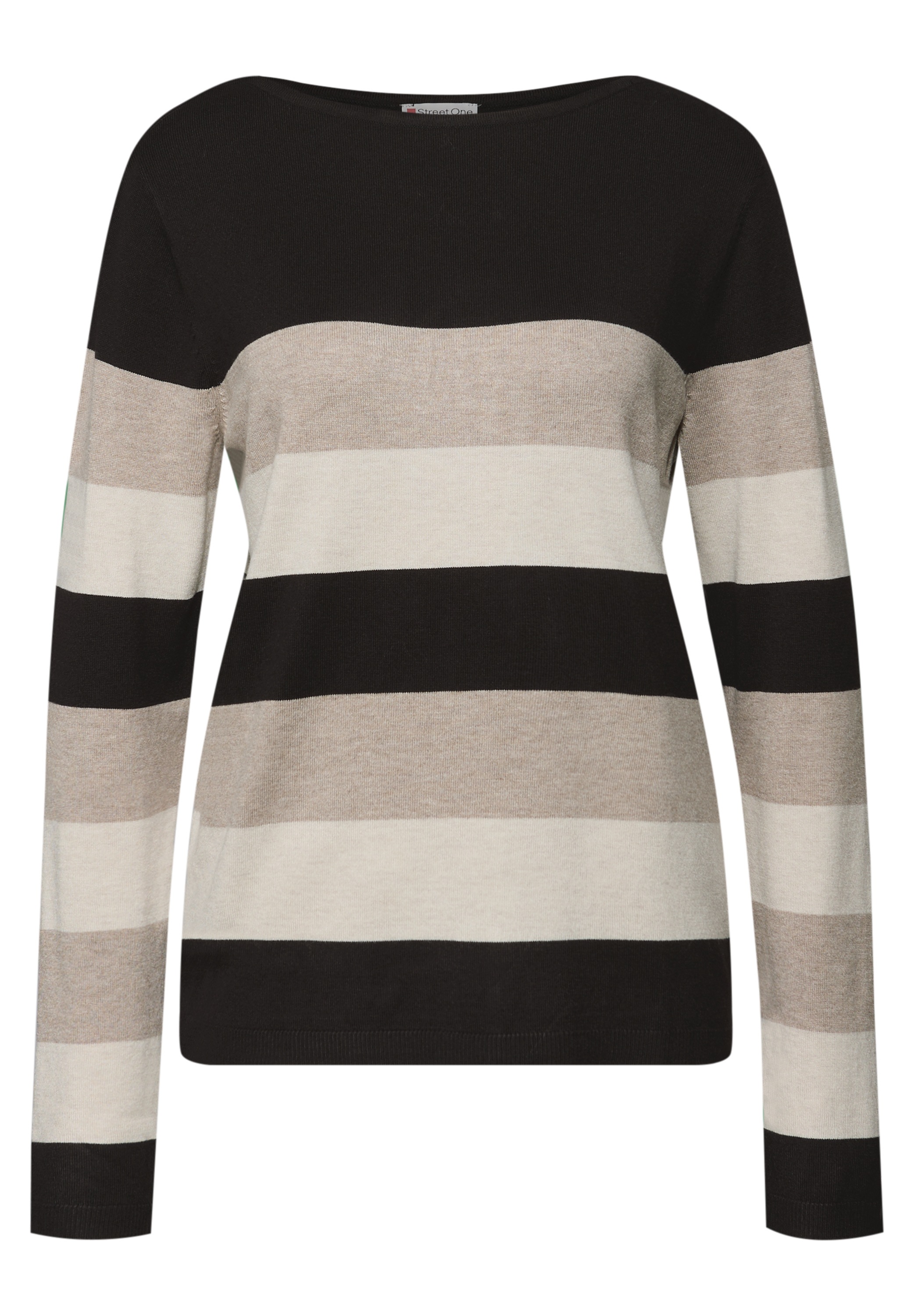 STREET ONE Strickpullover im Streifen-Design