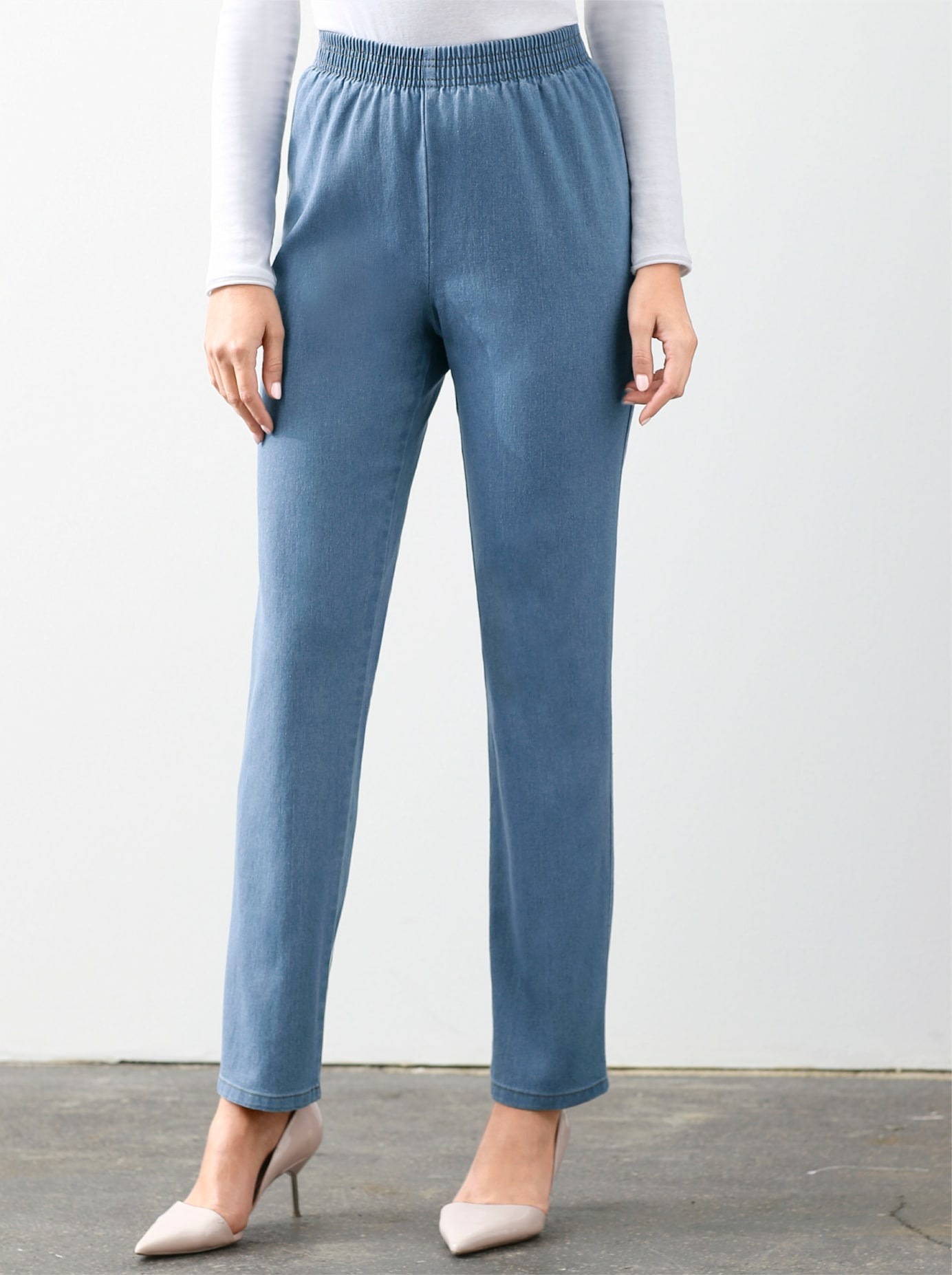 Classic Basics Dehnbund-Jeans 1 Stk. tlg. günstig online kaufen