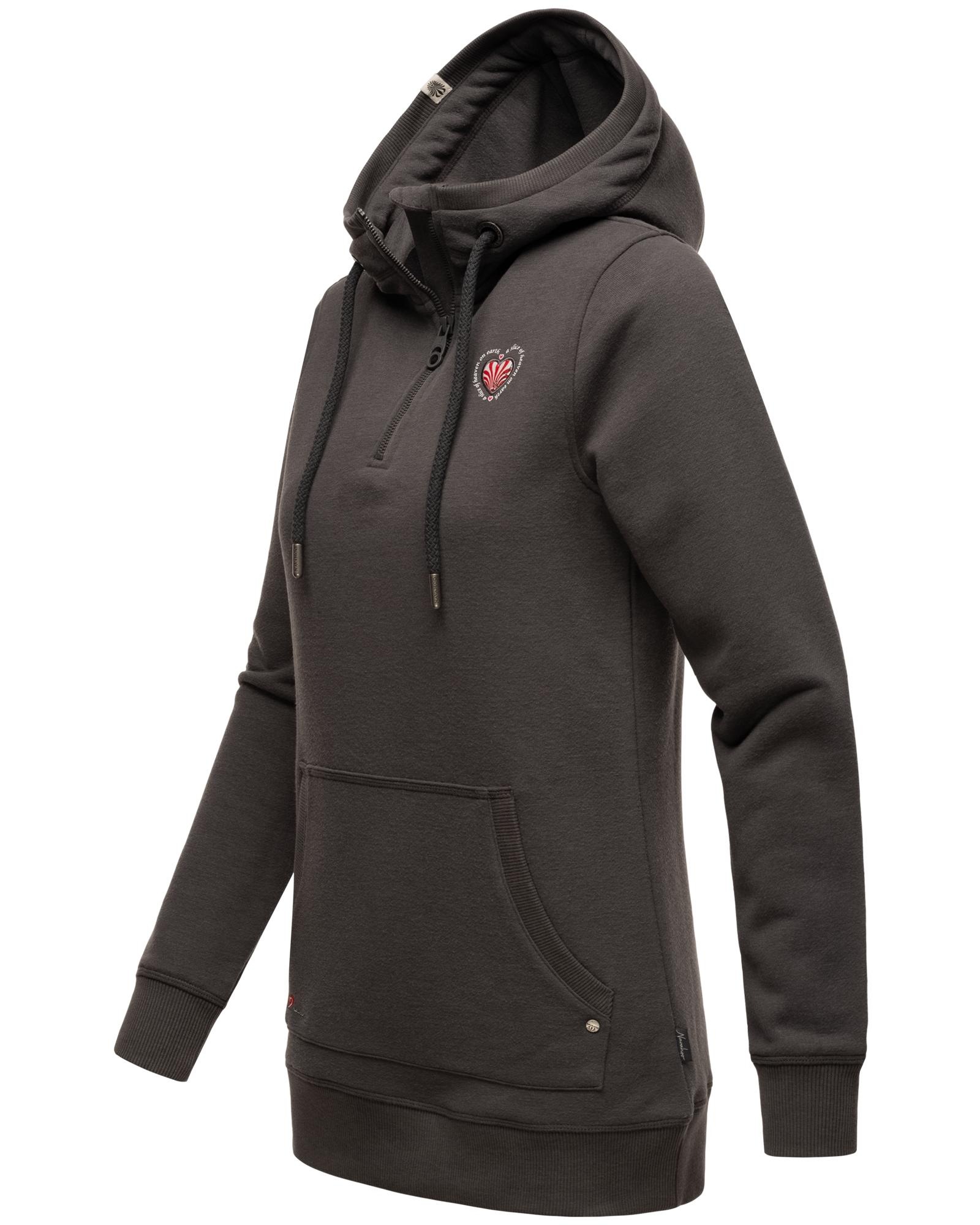 Navahoo Kapuzensweatshirt »Zauberelfe«, Warmer Damen Hoodie mit Tunnelzug-Kordeln