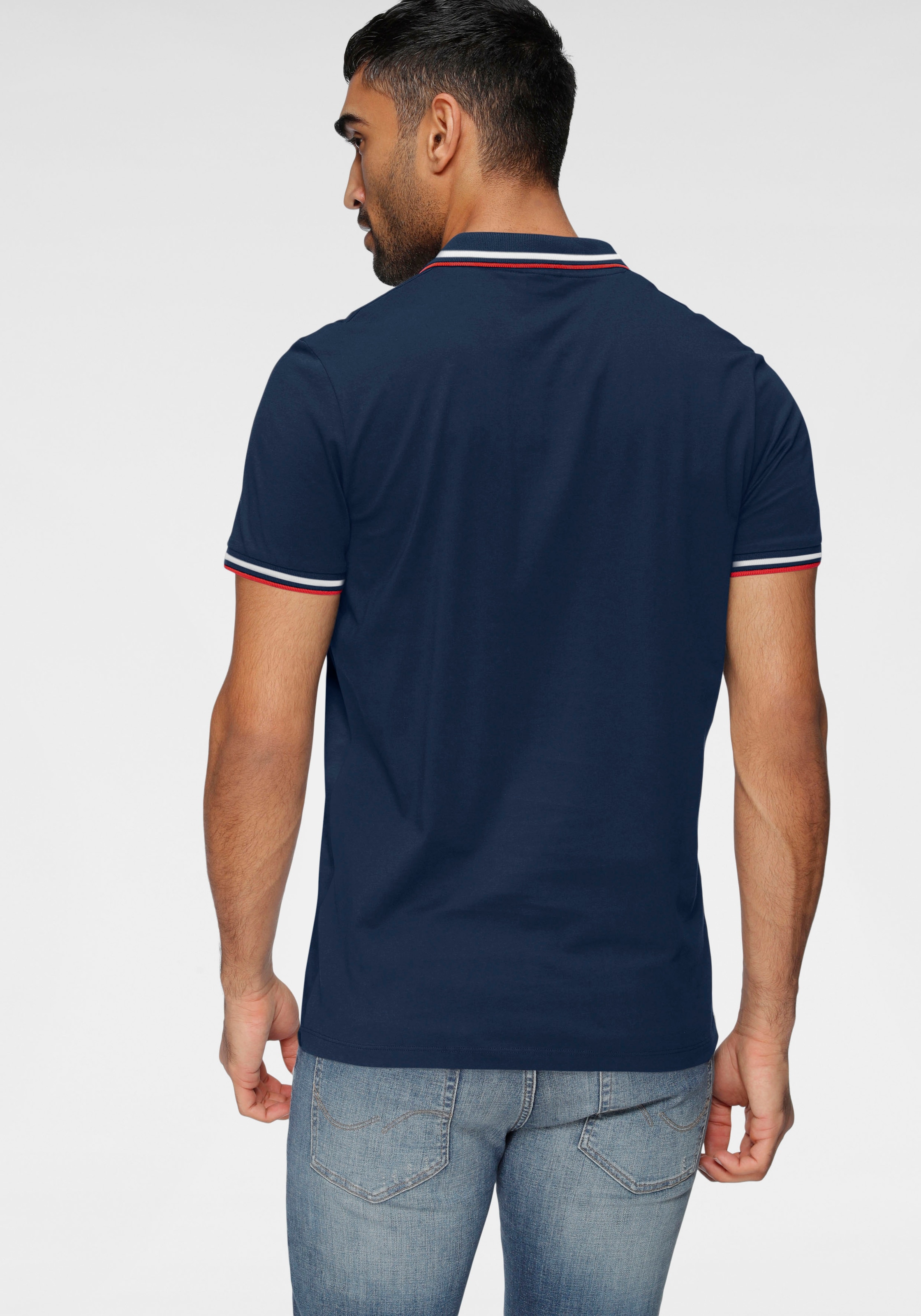 Jack & Jones Herren Poloshirt JJEPAULOS Slim Fit günstig online kaufen