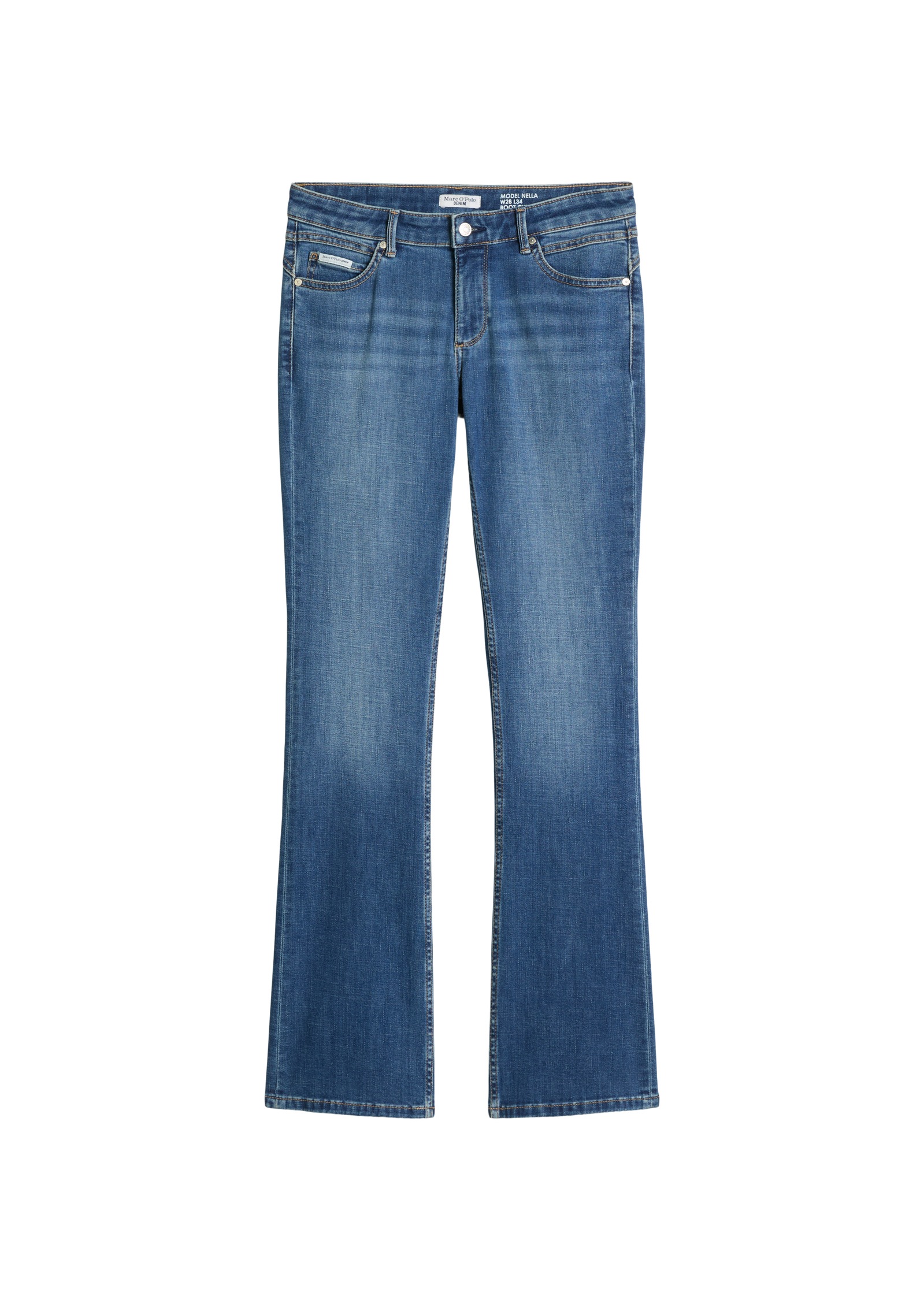 Marc O'Polo DENIM Bootcut-Jeans »aus Bio-Baumwoll-Stretch«