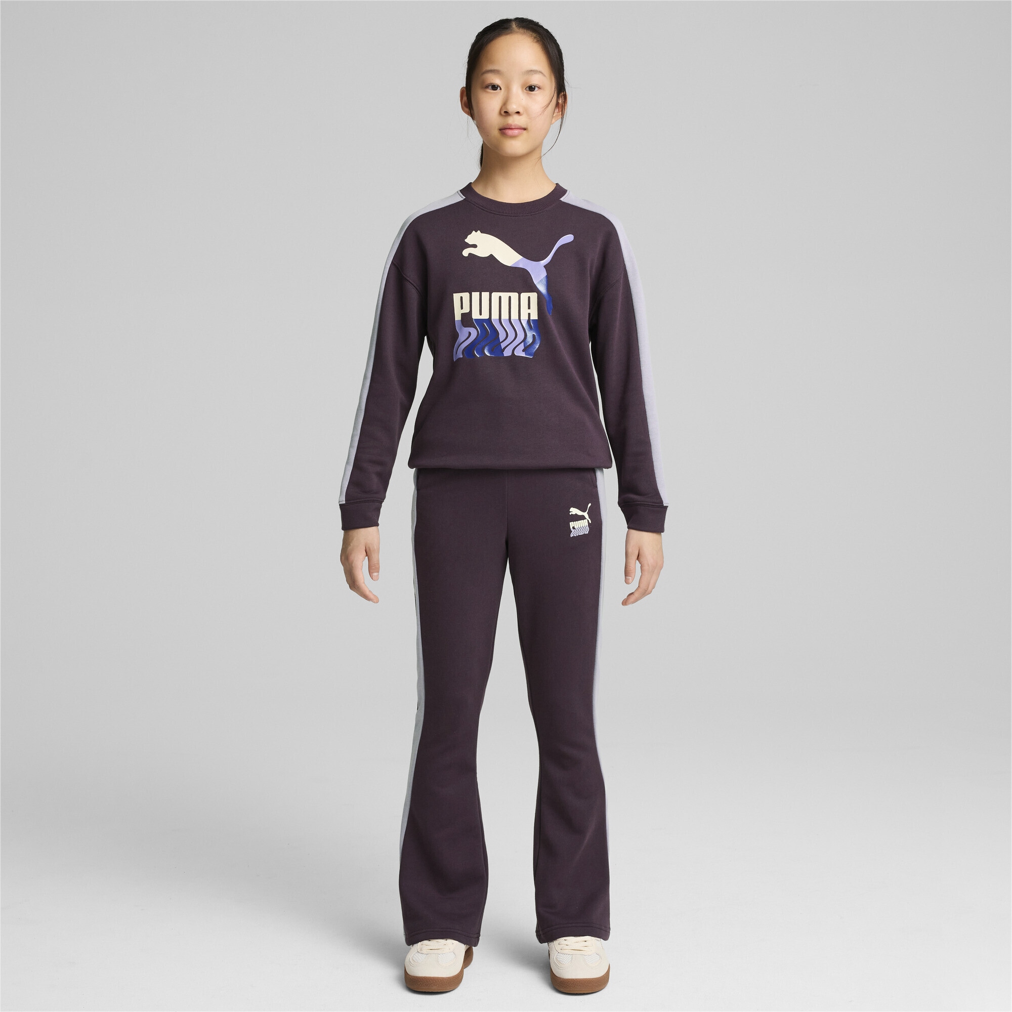 PUMA Sporthose »Ausgestellte Jogginghose Mädchen«