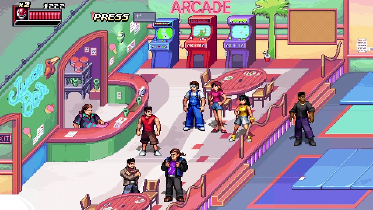 ATARI Spielesoftware »Mighty Morphin Power Rangers: Ritas Rewind«, PlayStation 5