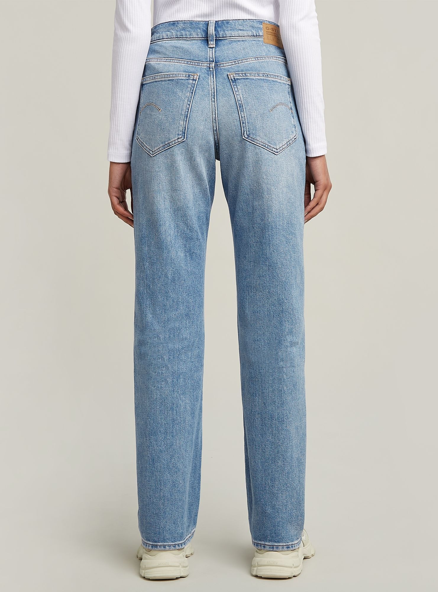 G-STAR 5-Pocket-Jeans "Viktoria High Straight Jeans" günstig online kaufen