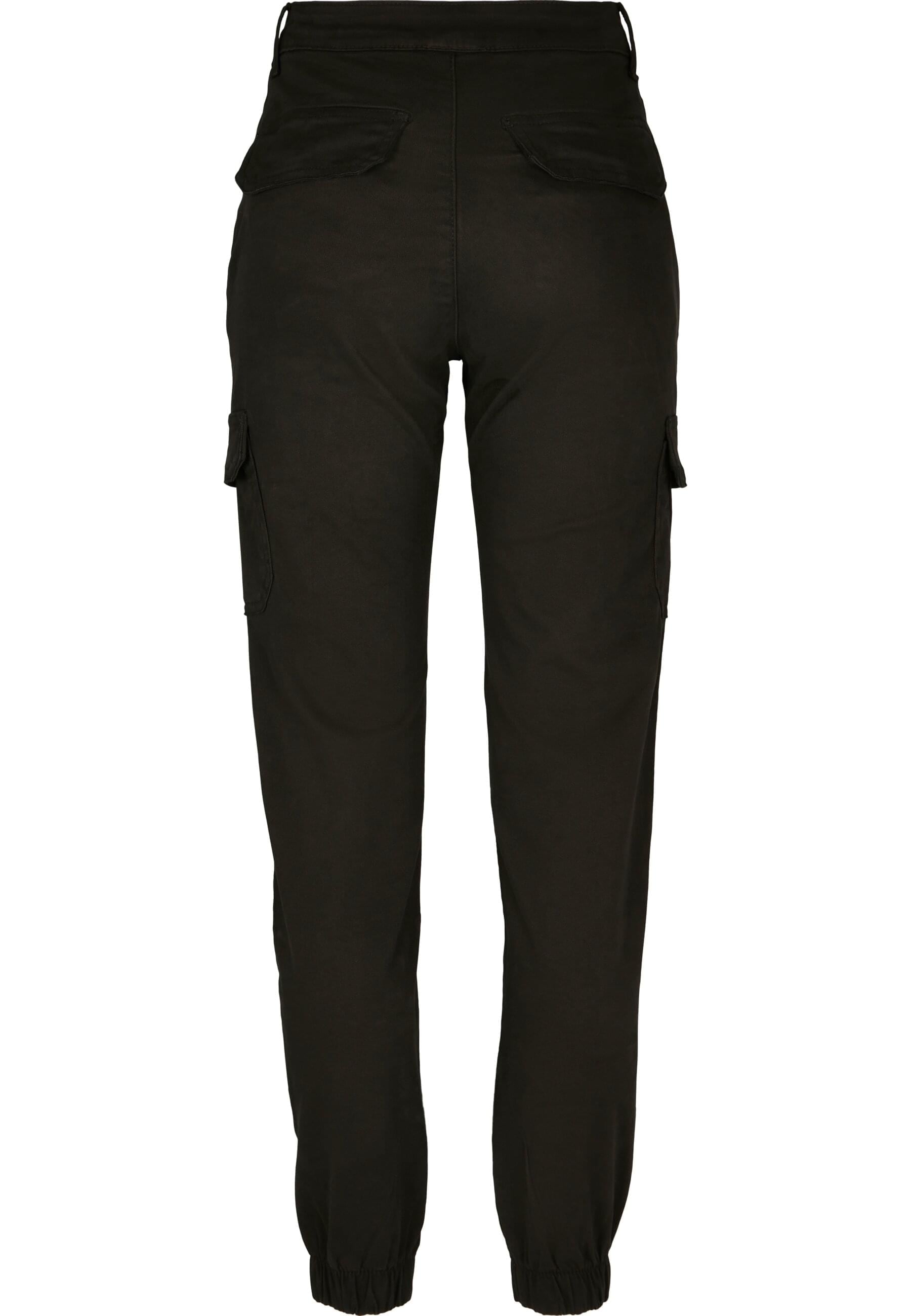 URBAN CLASSICS Cargohose »Urban Classics Damen Ladies High Waist Cargo Pants«, (1 tlg.)