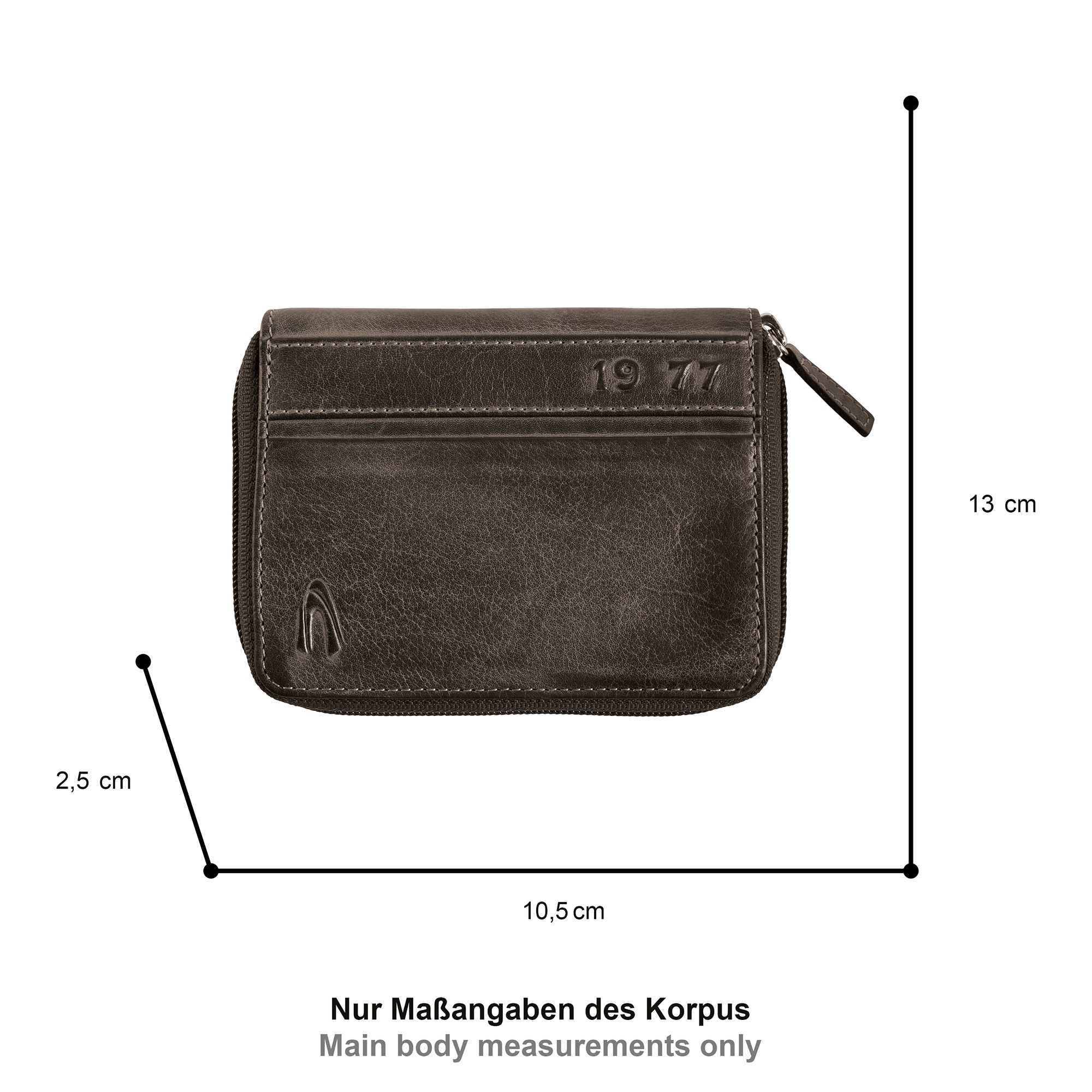 camel active Geldbörse "Melbourne" aus hochwertigem Rindsleder mit kernigen günstig online kaufen