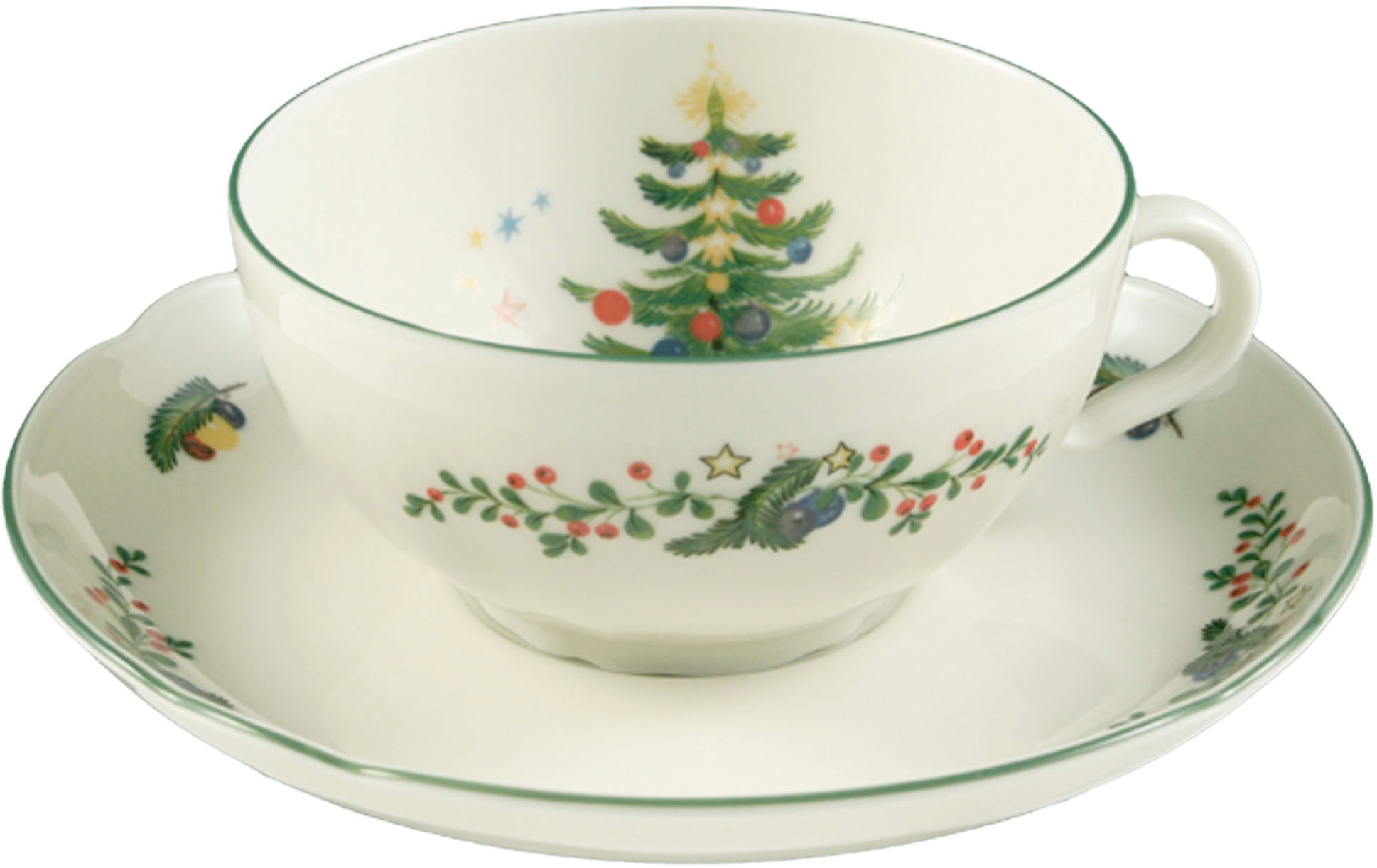 Seltmann Weiden Untertasse »Marieluise Weihnachten« Kombi-Untertasse 15 cm