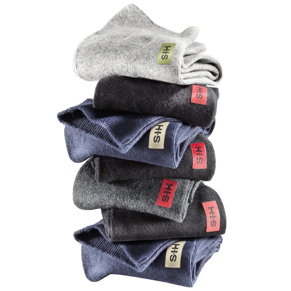 H.I.S Basicsocken, (7 Paar)