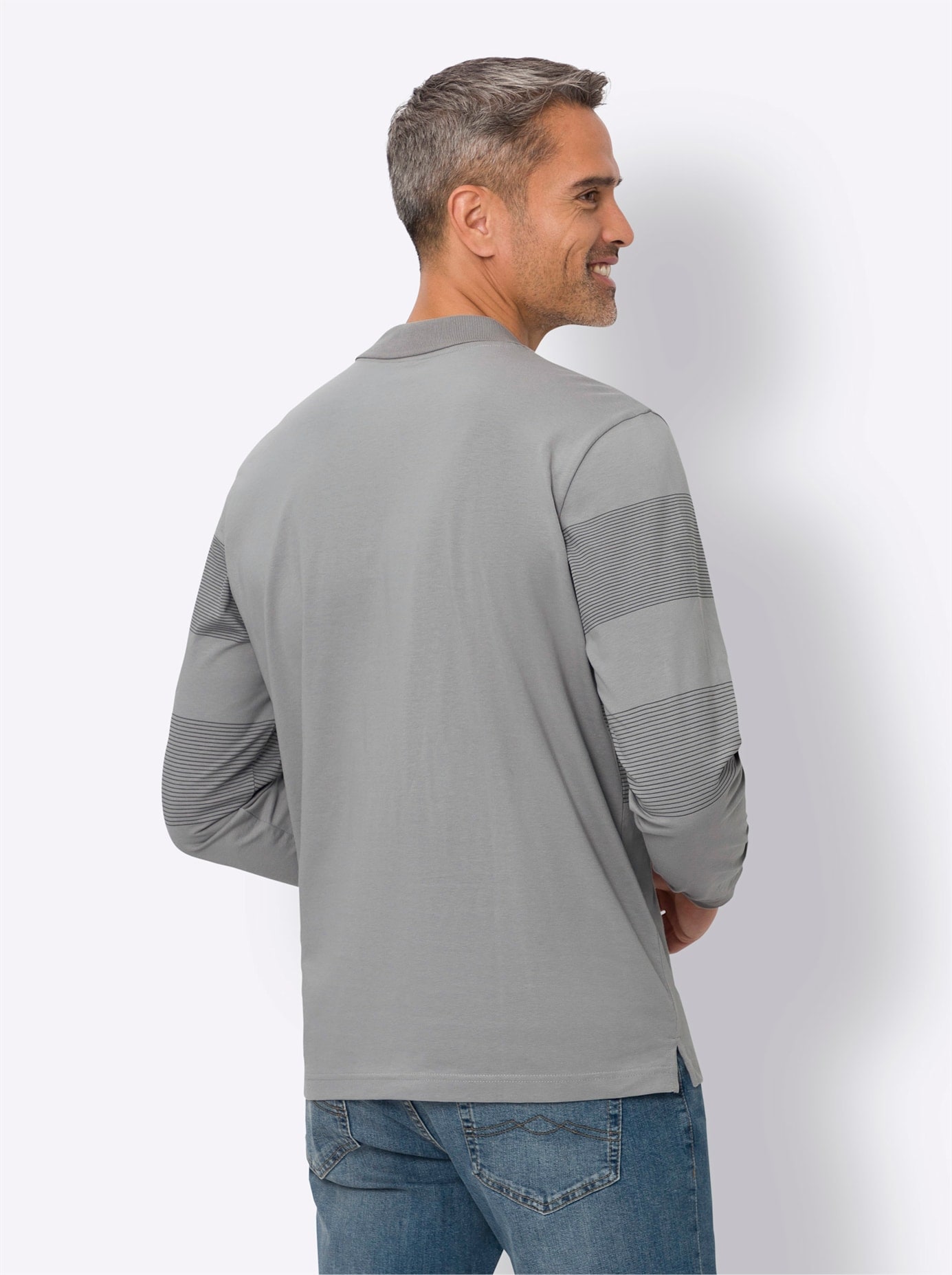 Classic Poloshirt »Langarm-Poloshirt«, (1 tlg.)