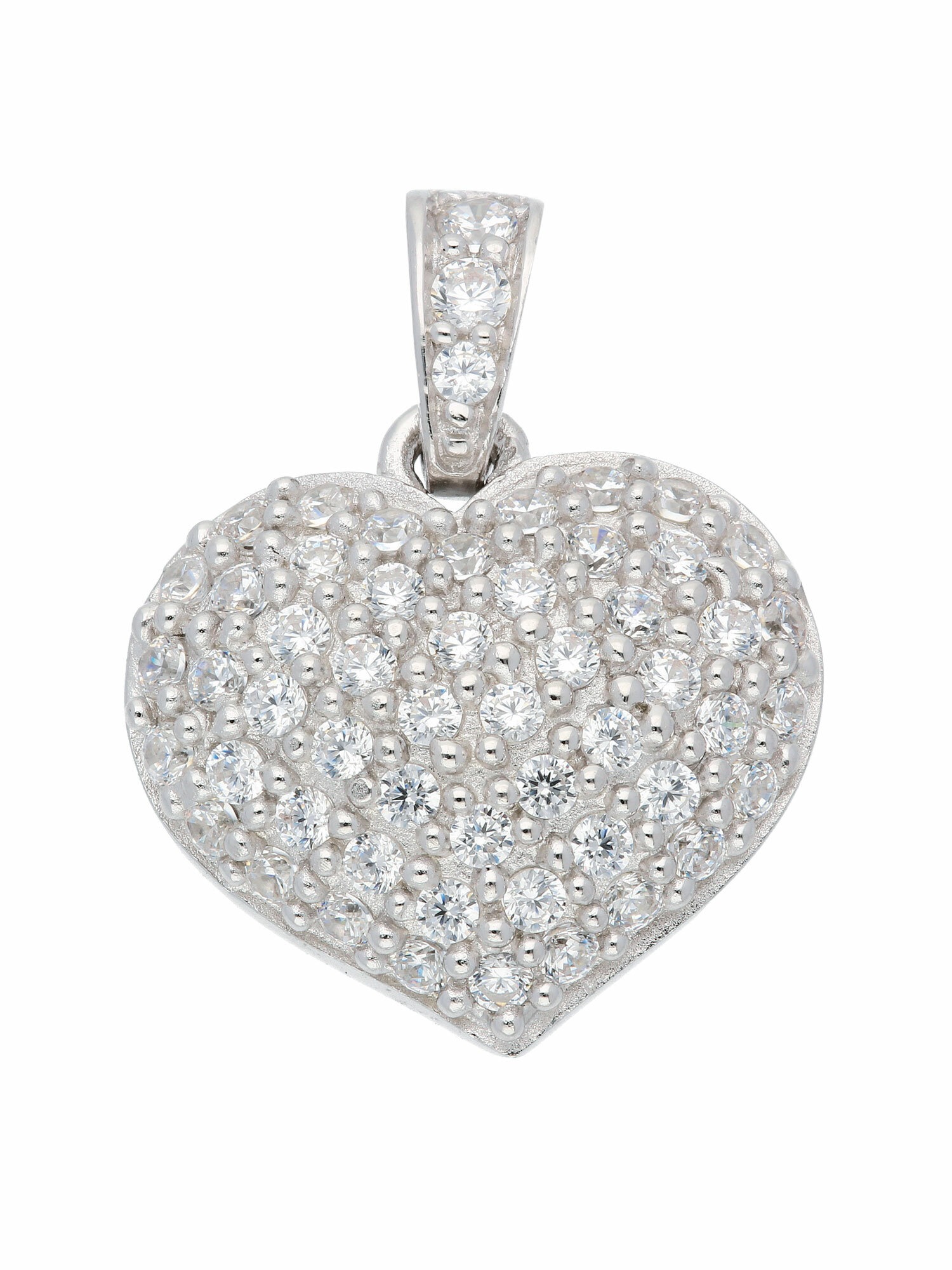 Adelia´s Kettenanhänger »925 Silber Anhänger mit Zirkonia«, 925 Sterling Silber mit Zirkonia Silberschmuck für Damen