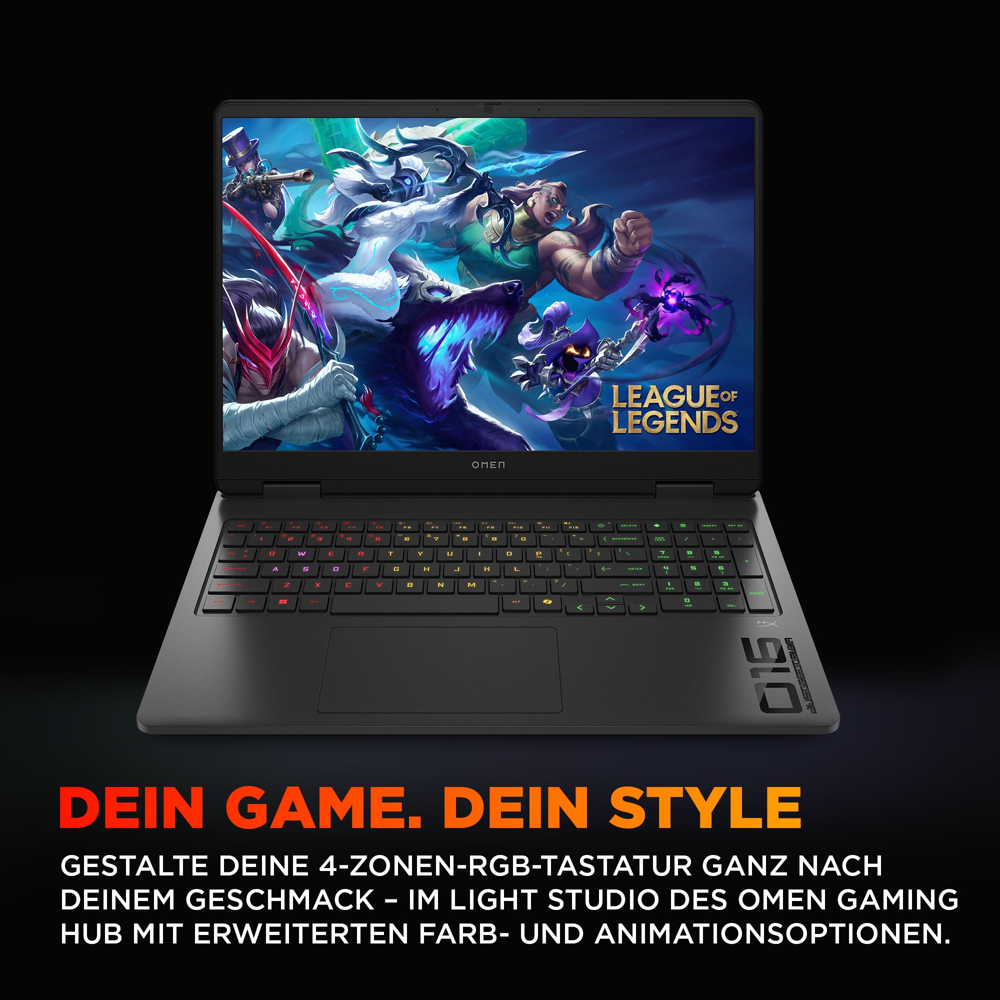 HP Gaming-Notebook »OMEN 16-am Intel« 40,6 cm / 16 ″ Intel Ultra 7 GeForceRTX5060 2.000 GB SSD