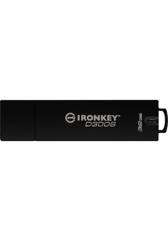 Kingston USB-Stick »IRONKEY D300S 32GB« (USB 3....