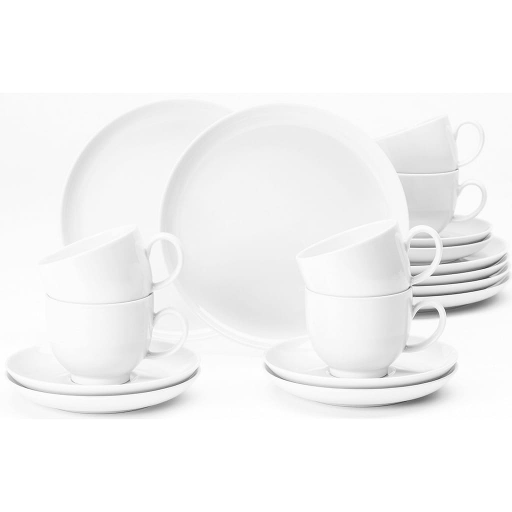 Seltmann Weiden Kaffeeservice »Geschirr-Set, Service Lido«, (Set, 18 tlg.)