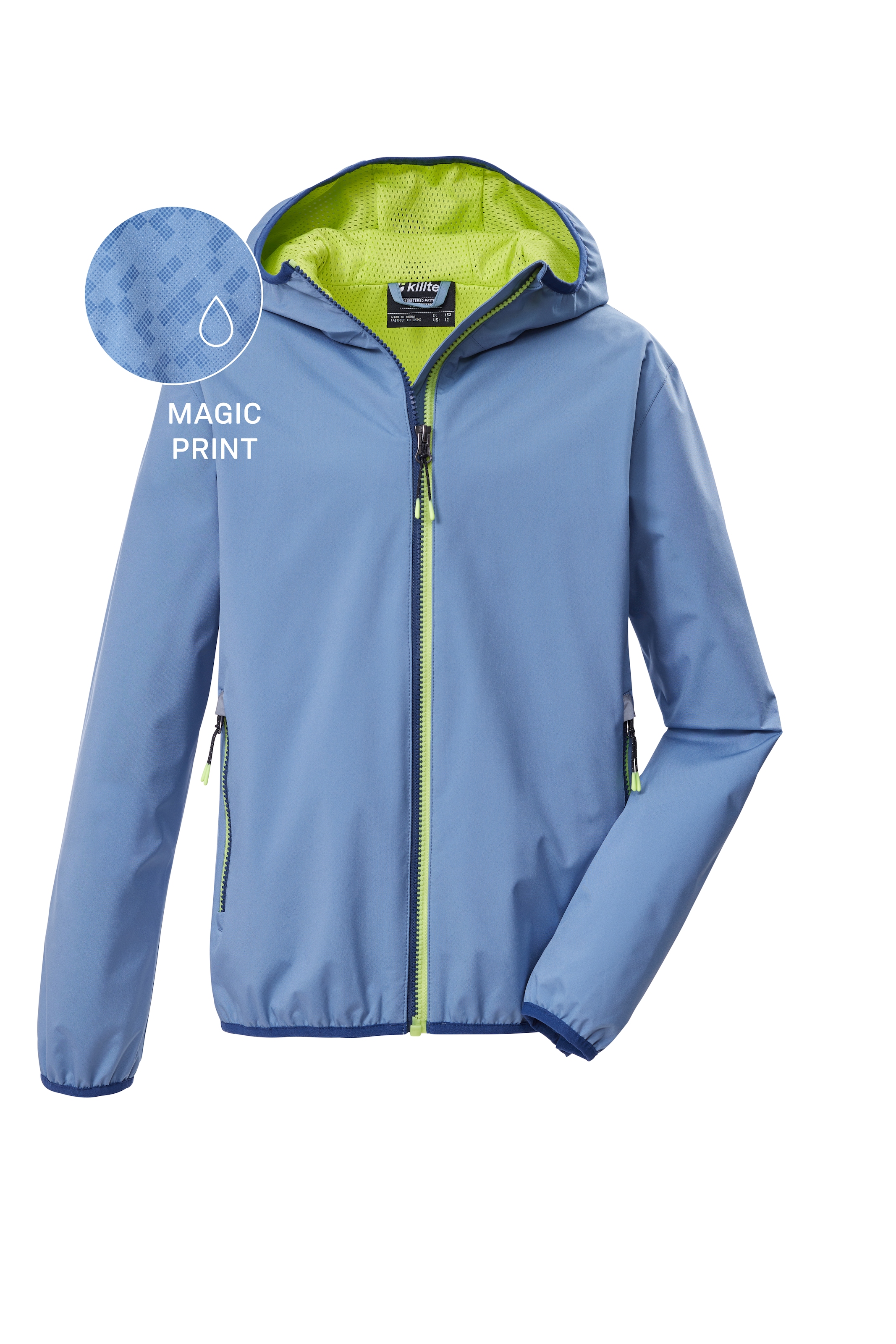 Killtec Funktionsjacke »KOS 145 BYS JCKT« wasserdichtes Obermaterial, mit 10.000 mm Wassersäule, aus Polyester