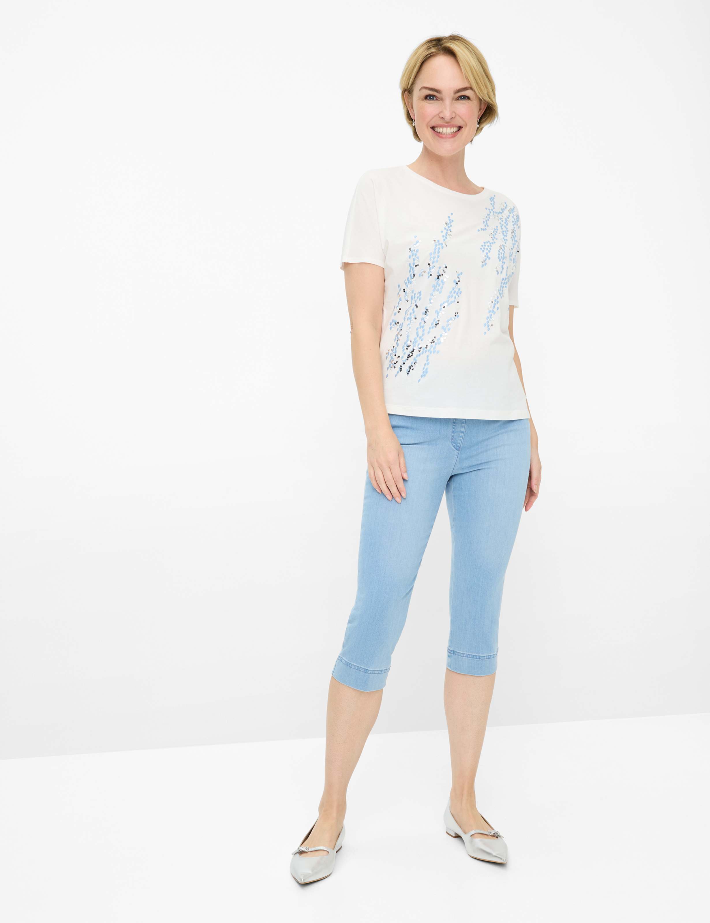 Thumbnail - RAPHAELA by BRAX 5-Pocket-Jeans "Style PAMINA CAPRI"