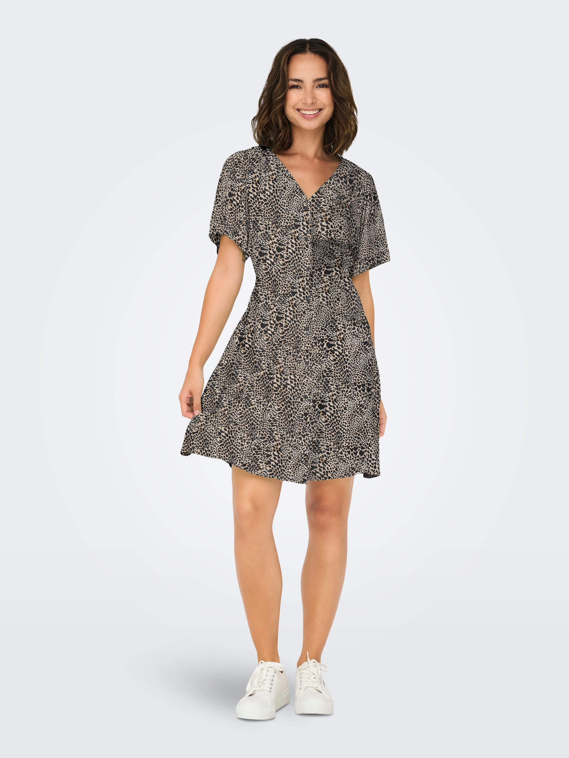 ONLY Minikleid »ONLEVIDA S/S SHORT DRESS WVN NOOS«