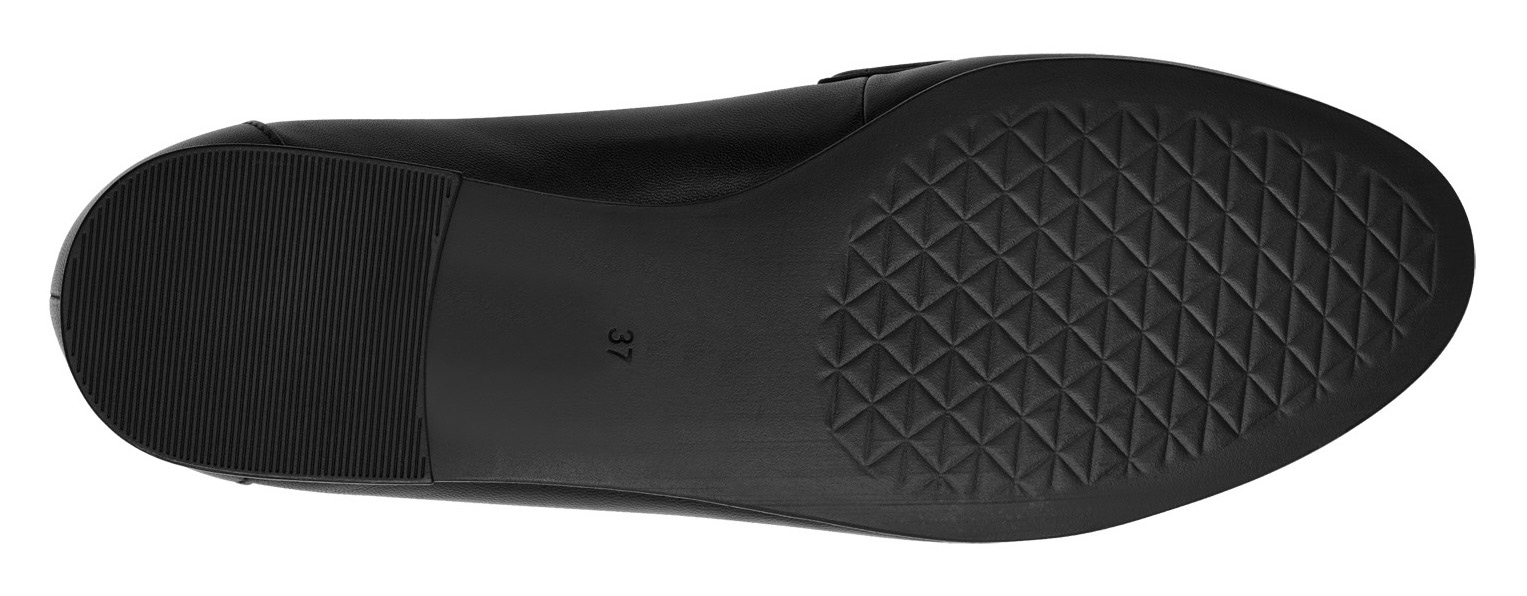 MARCO TOZZI Slipper, Blockabsatz, Loafer, Businessschuh, Schlupfschuh mit Zierriegel