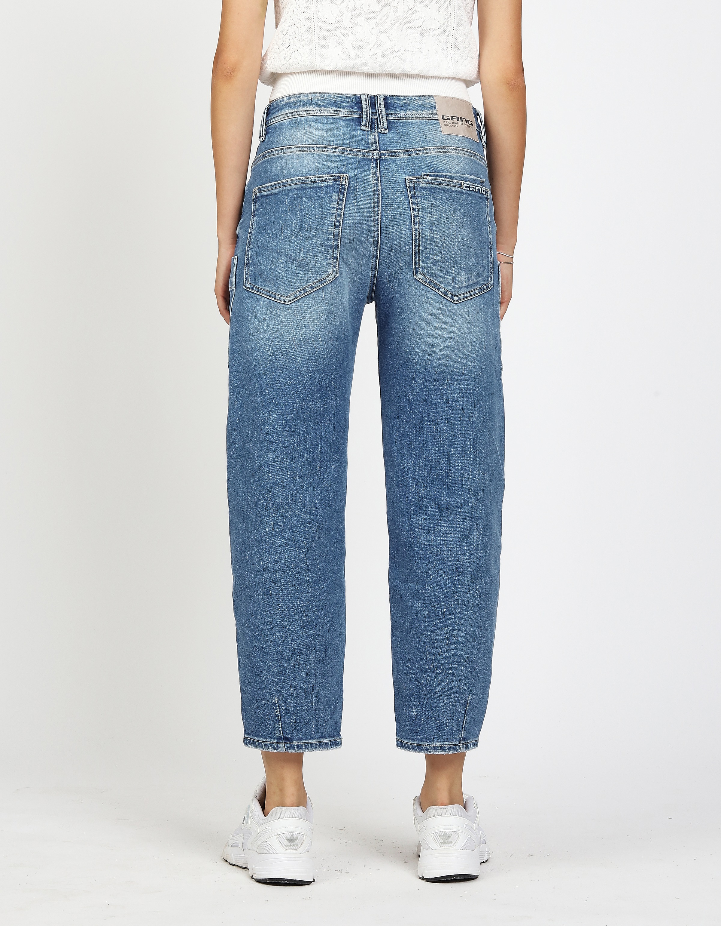 GANG 5-Pocket-Jeans "94IDA WORKER" O-Shape mit aufgesetzten Taschen günstig online kaufen
