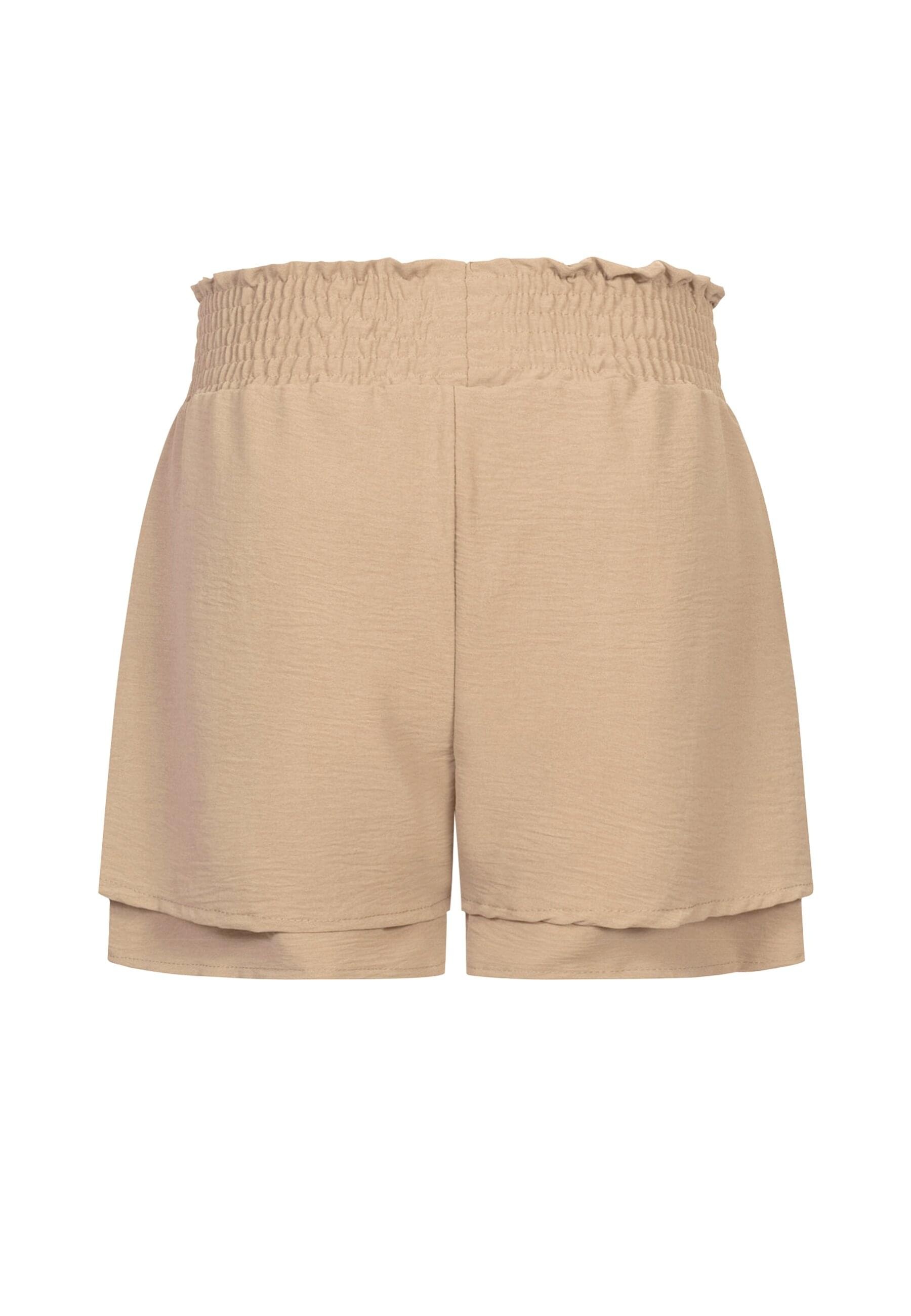 CLOUD 5IVE Shorts »CLOUD 5IVE Musselin Shorts 2-Lagig mit Gummibund«, (1 tlg.)