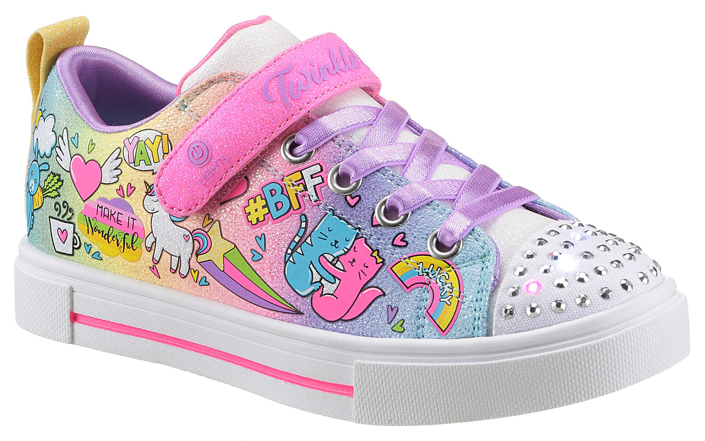 Sneaker »TWINKLE SPARKS BFF MAGIC«, im glitzernden Look, Freizeitschuh, Halbschuh,...