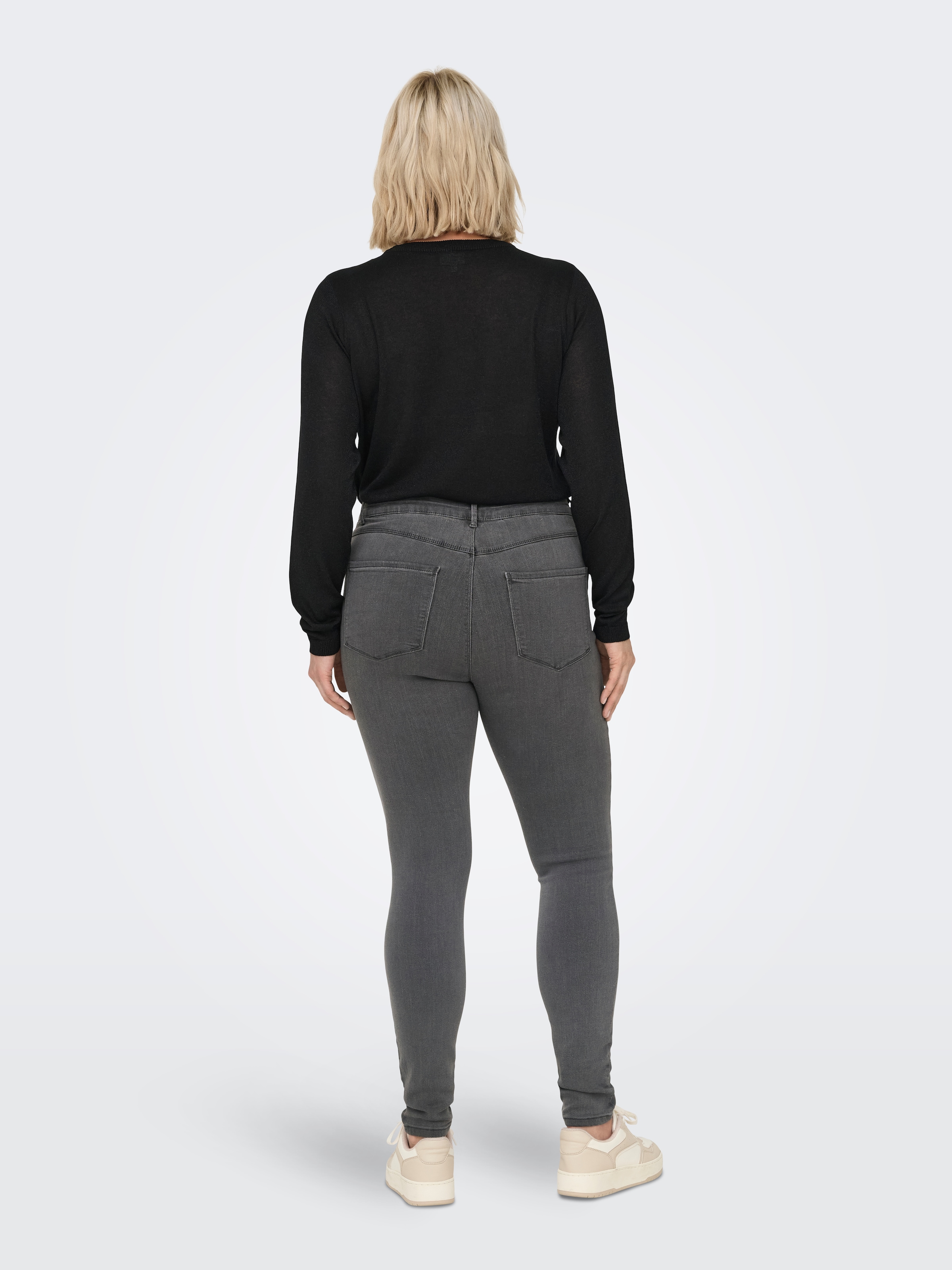 ONLY CARMAKOMA Skinny-fit-Jeans »CARTHUNDER LIFEHW SKINNY P U DNM MG NOOS«