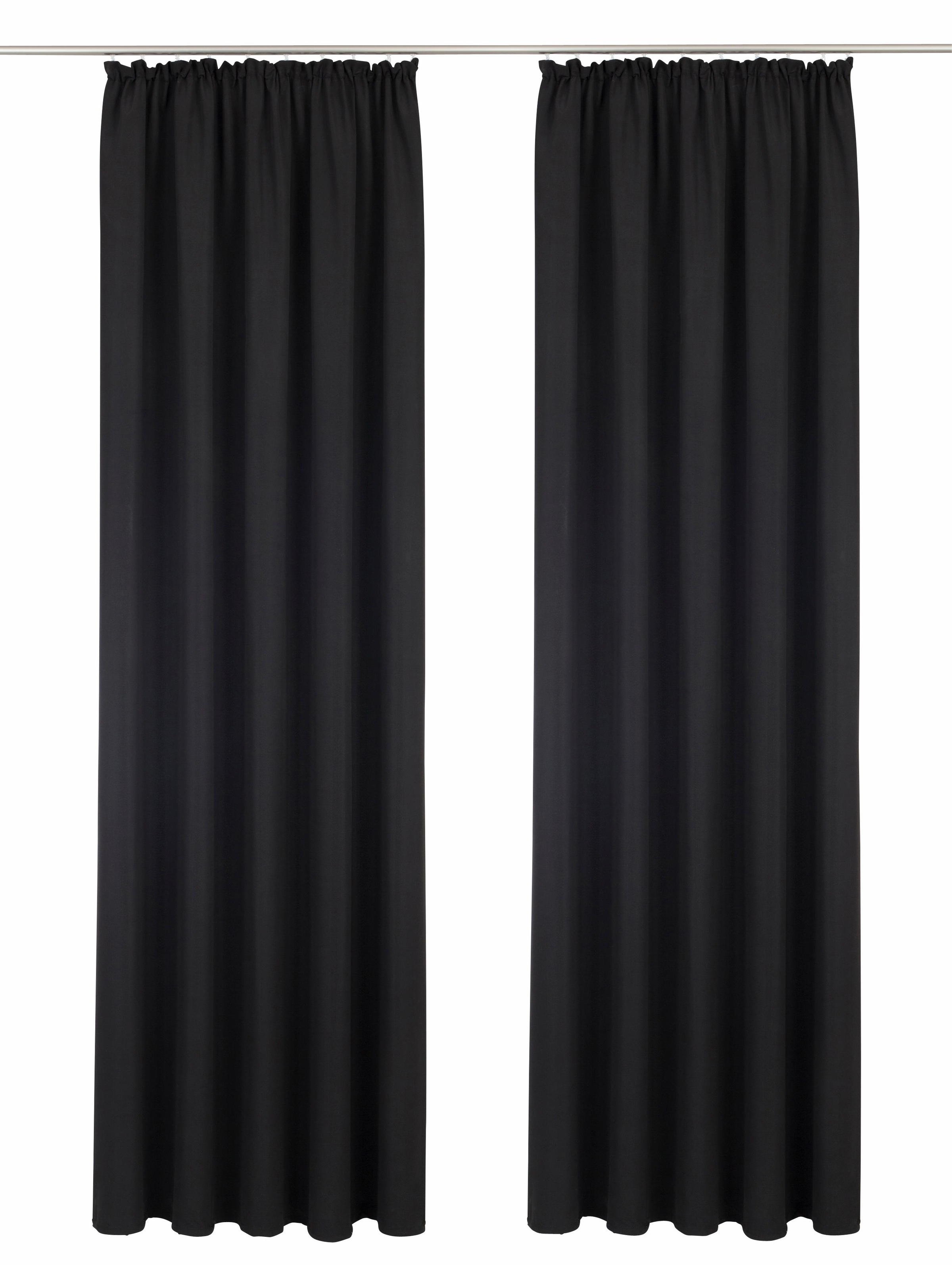 Bruno Banani Vorhang "Lagan" Kräuselband 2 Stk. tlg. 2-er Set, gewebt, Micr günstig online kaufen