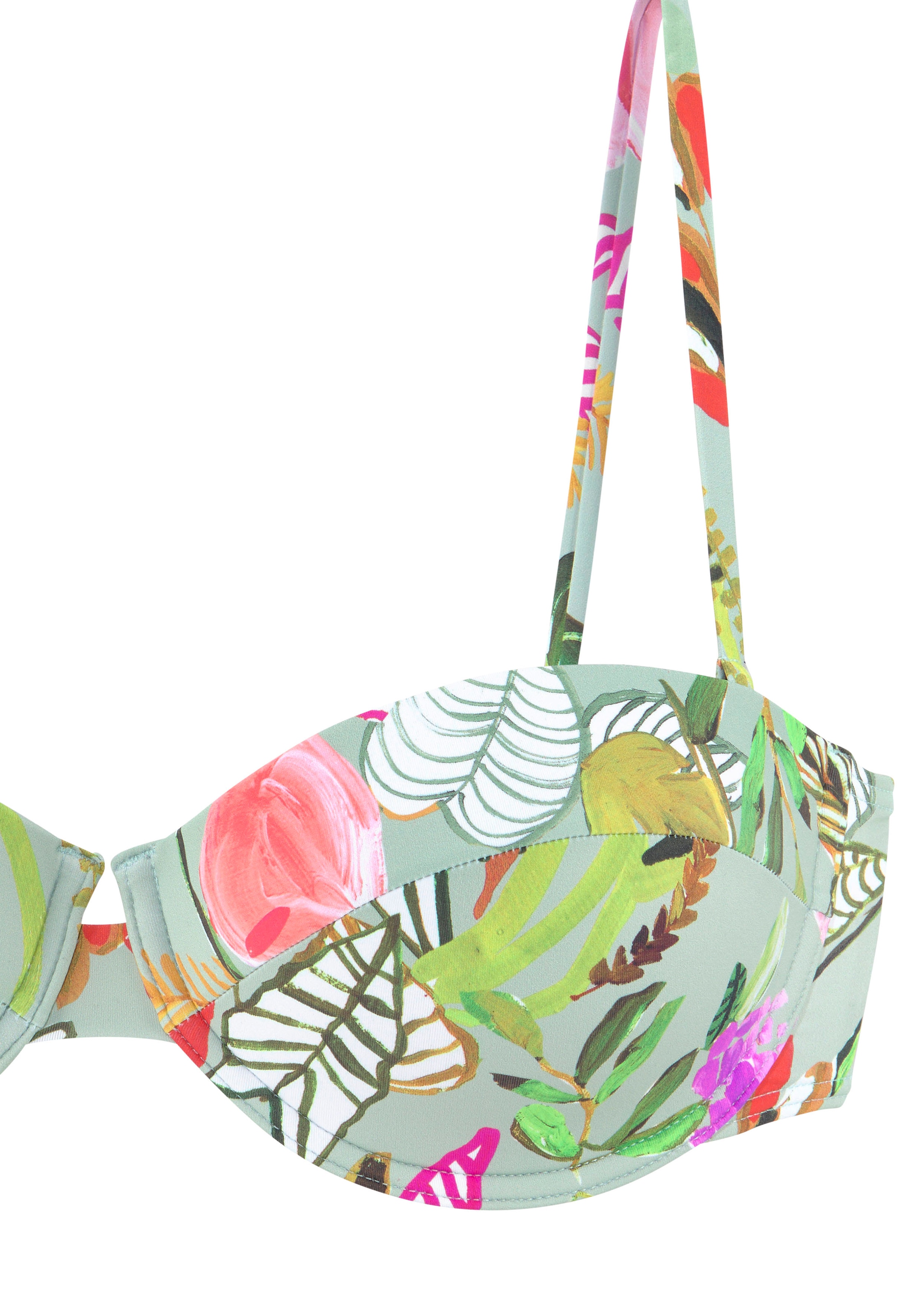 s.Oliver Balconette-Bikini-Top »Herbst«, im floralen Design