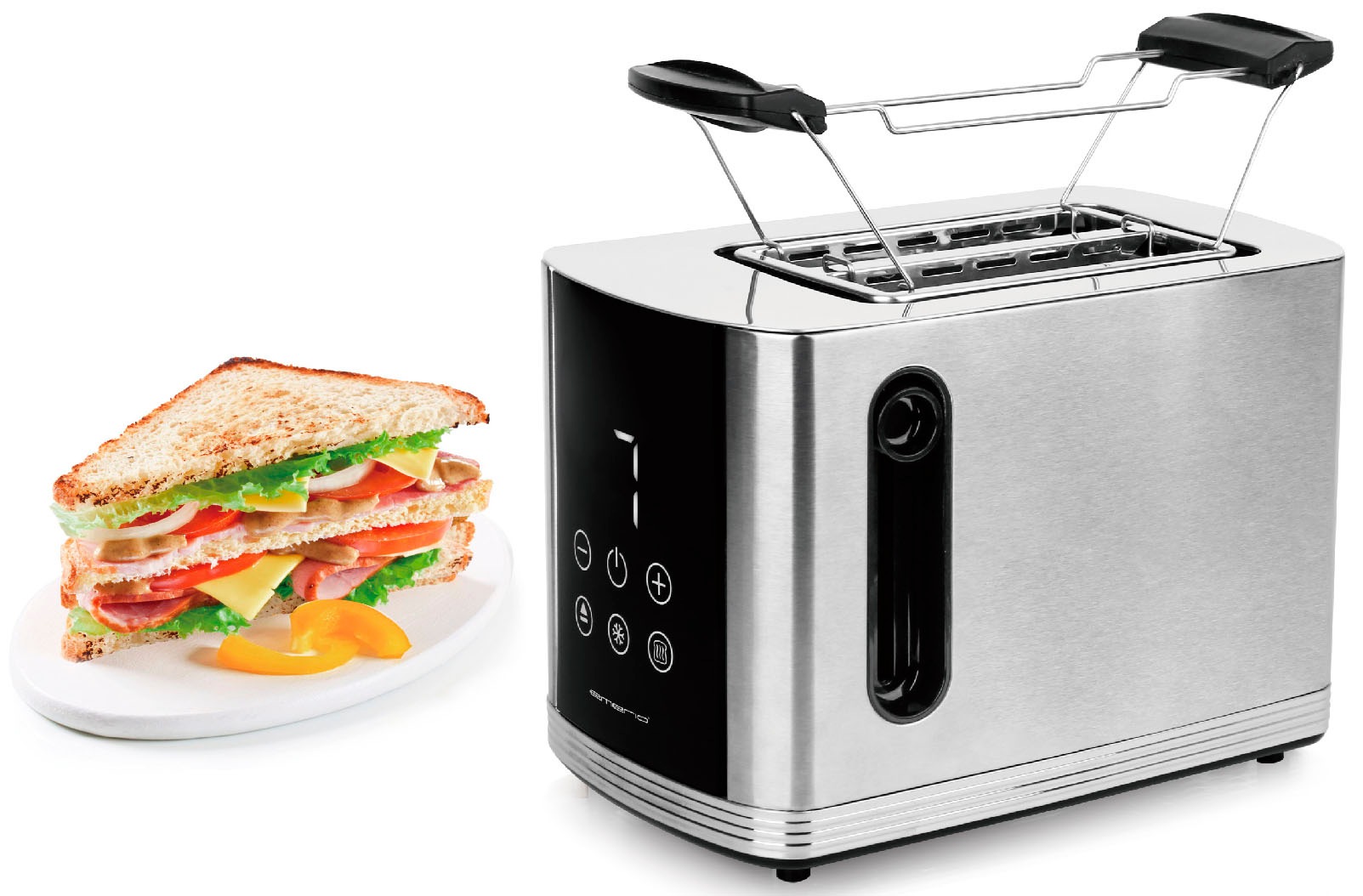 Emerio Toaster "WK-119255.5", 2 kurze Schlitze, 800 W