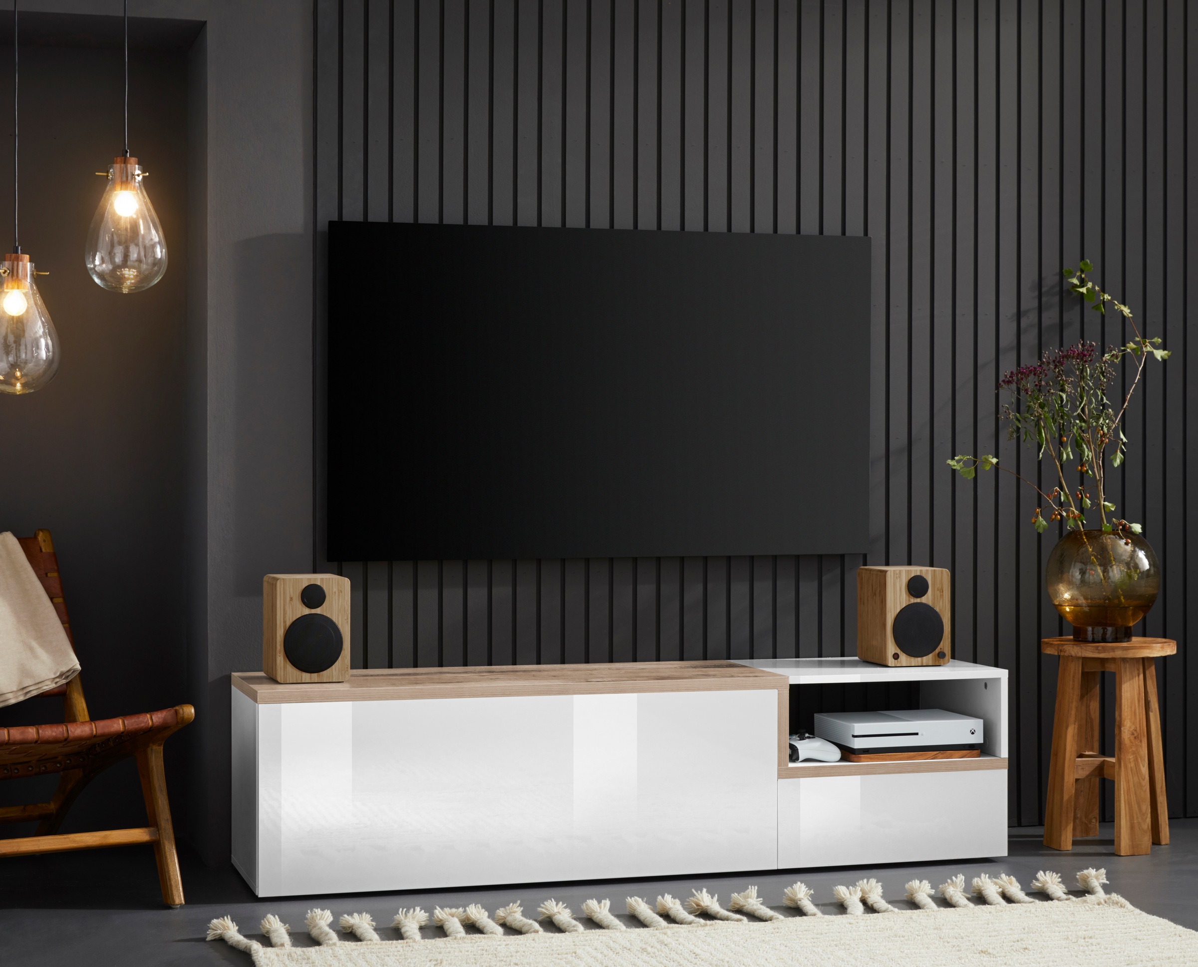 Home affaire Lowboard "Zet" Breite 160 cm günstig online kaufen