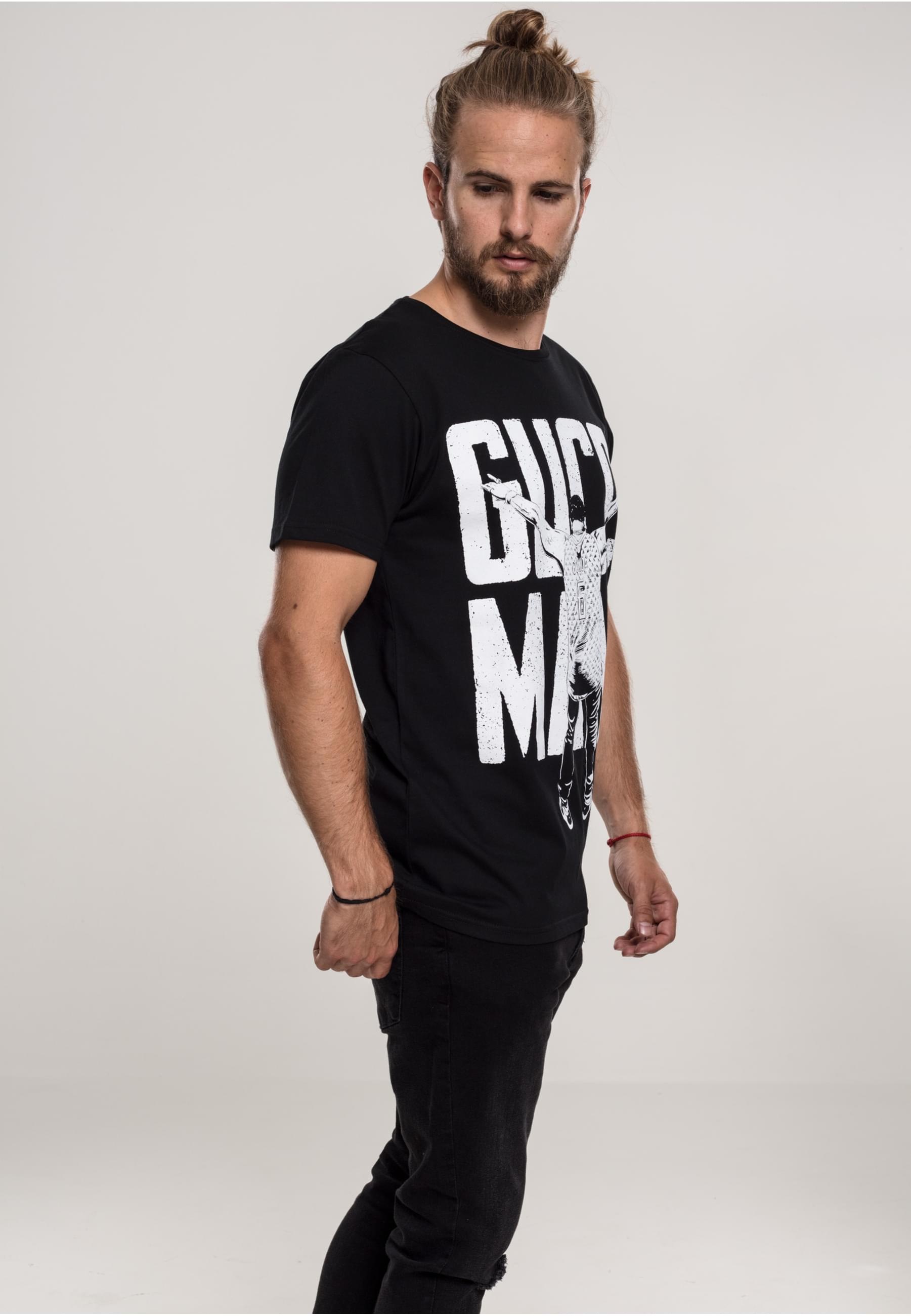 Merchcode Kurzarmshirt »Merchcode Herren Gucci Mane Guwop Stance Tee«, (1 tlg.)