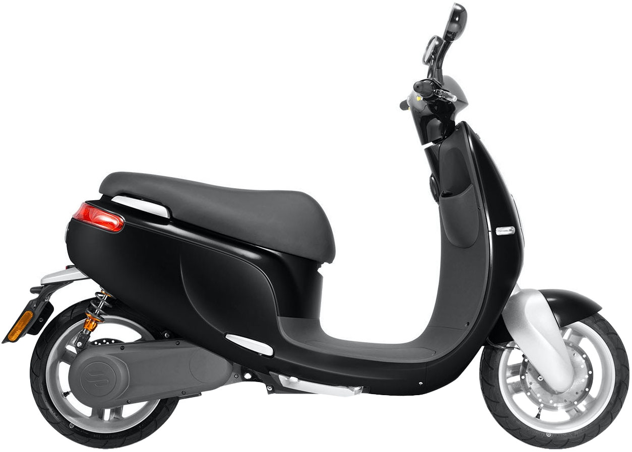 SAXXX E-Motorroller "SAXXX Ecooter E1S", 45 km/h, schwarz, Elektromotorroller