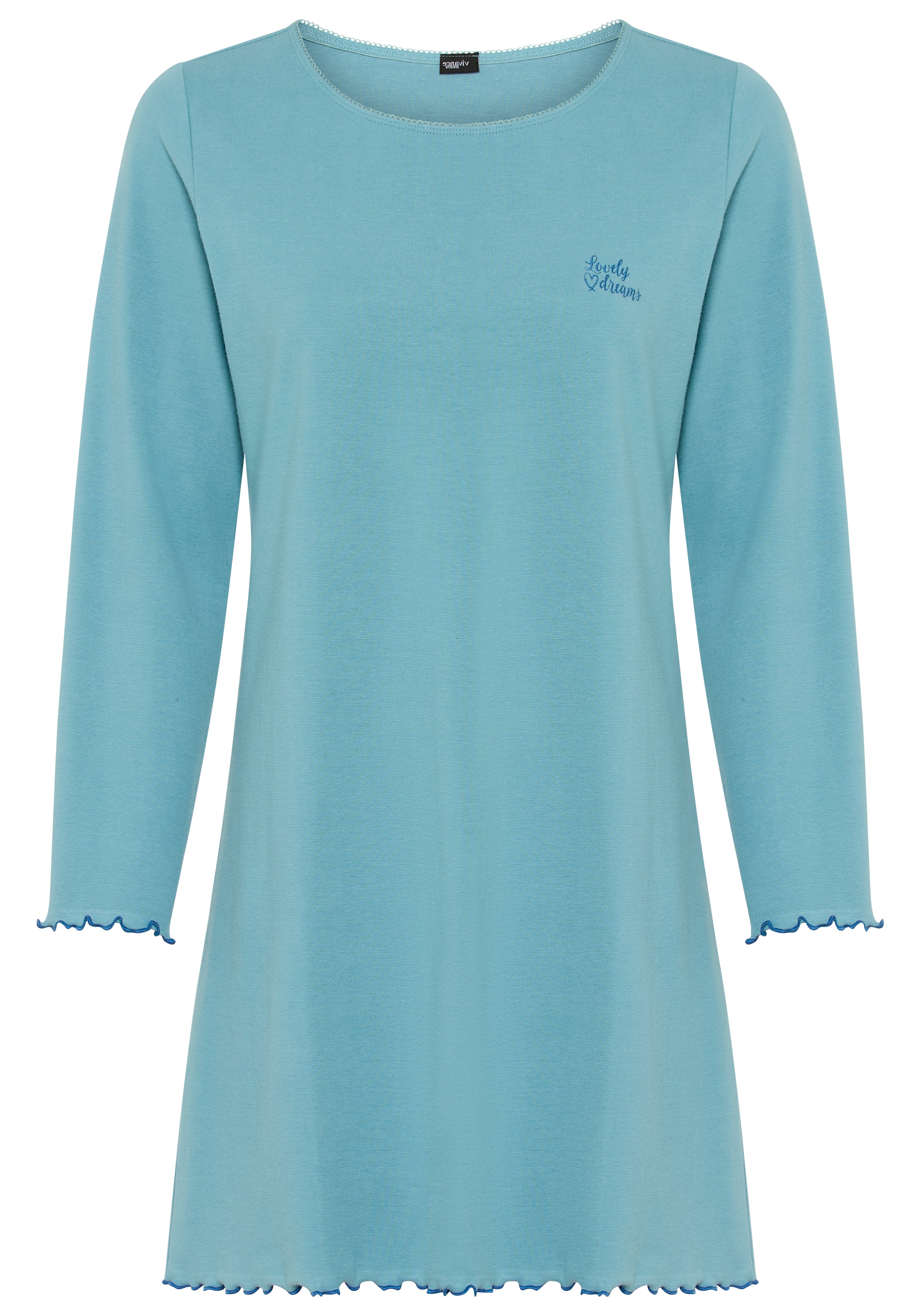 Vivance Dreams Nachthemd 1-teilig, 1 tlg. mit Babylock-Kanten