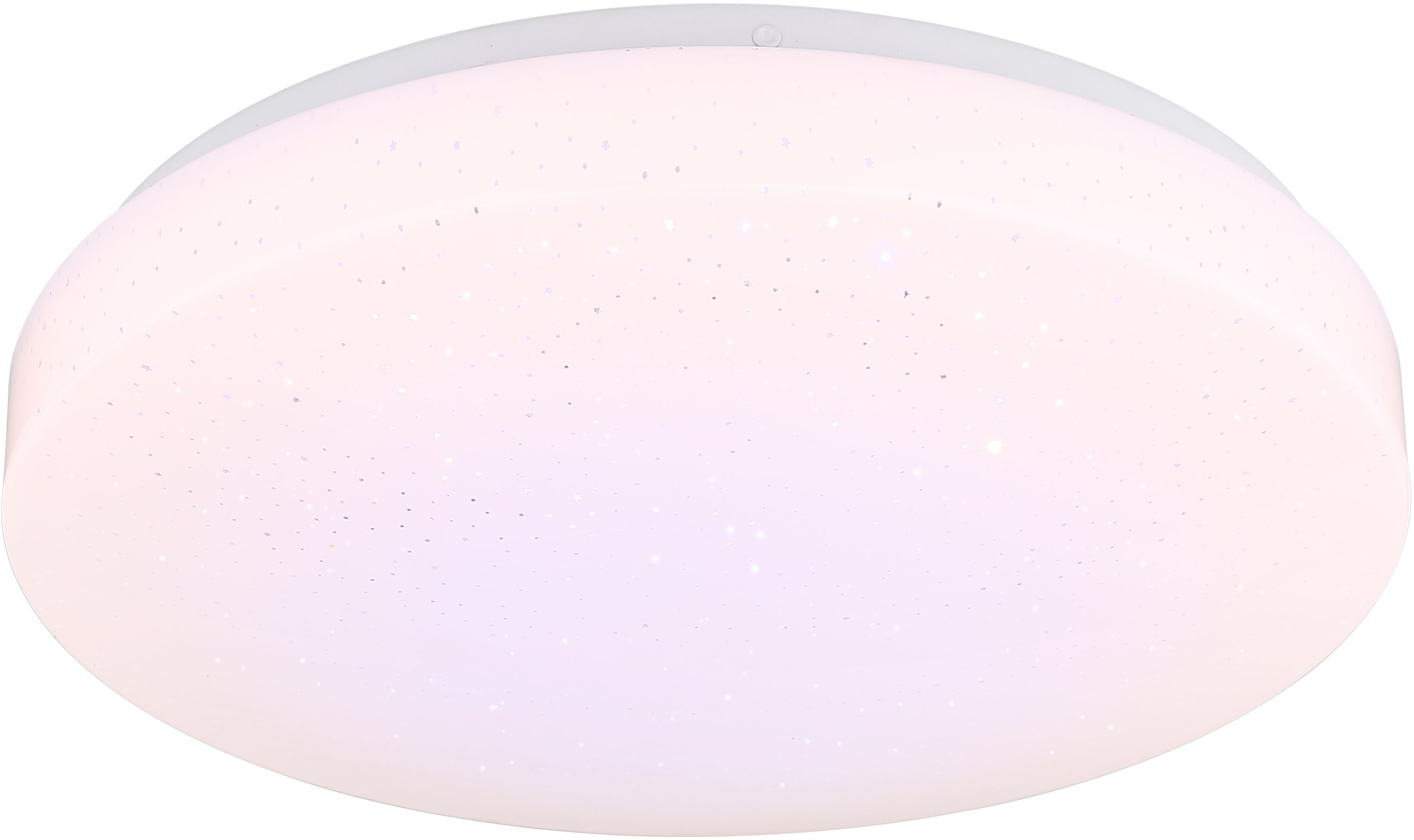 GLOBO LIGHTING LED Deckenleuchte »WARATA«, Leuchtmittel LED-Modul | LED fest integriert, Deckenlampe/rund/Wohnzimmer/Schlafzimmer/Farben: rot-grün-blau