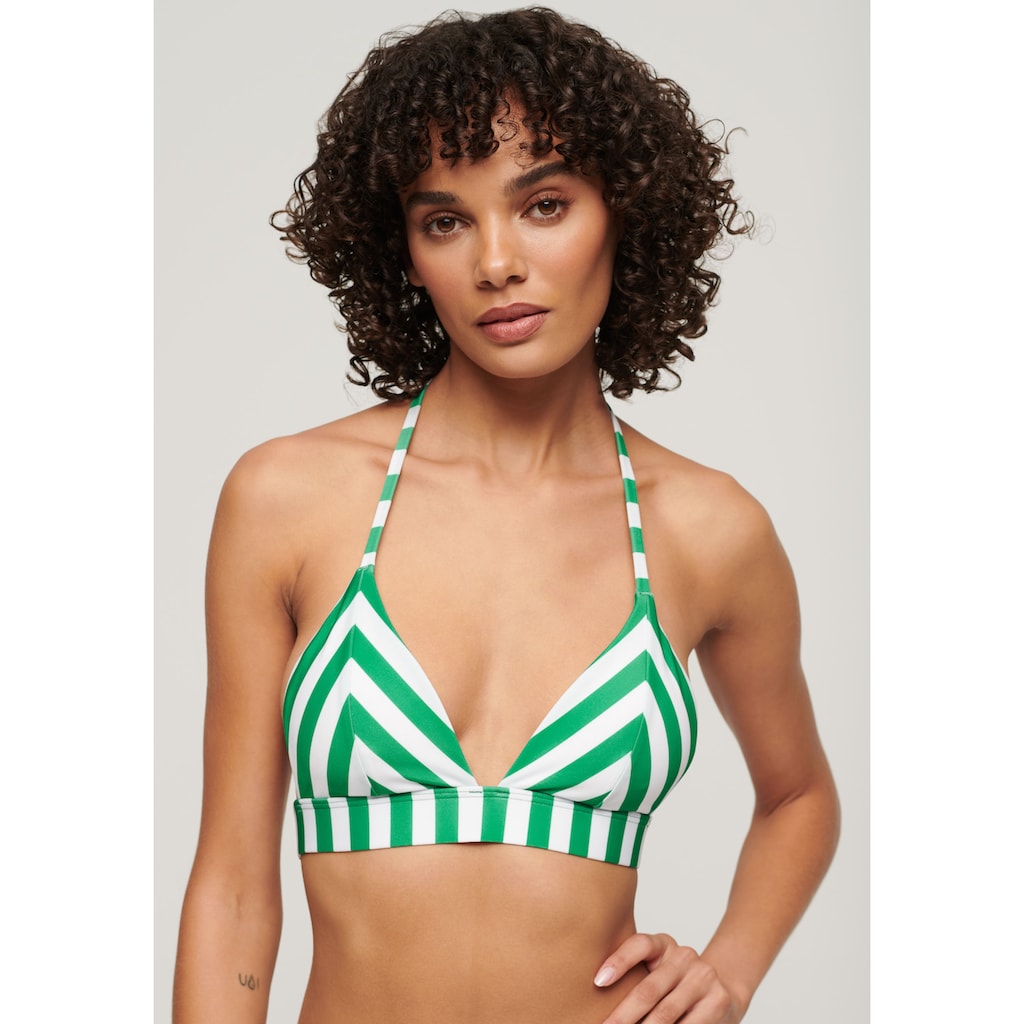 Superdry Triangel-Bikini-Top »STRIPE TRIANGLE BIKINI TOP«