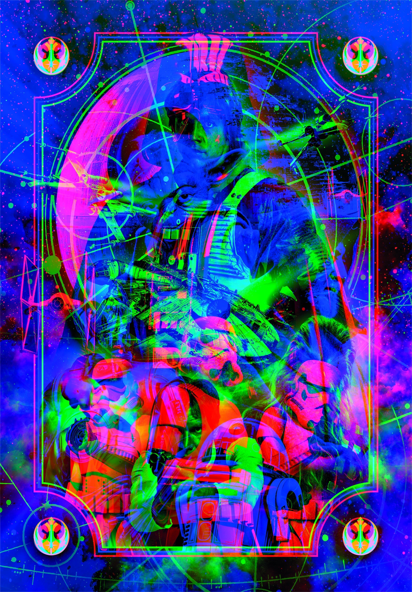 Clementoni® Puzzle »Star Wars - The Metamorphic Art Collection Episode 4-5-6« Mit Licht; Made in Europe