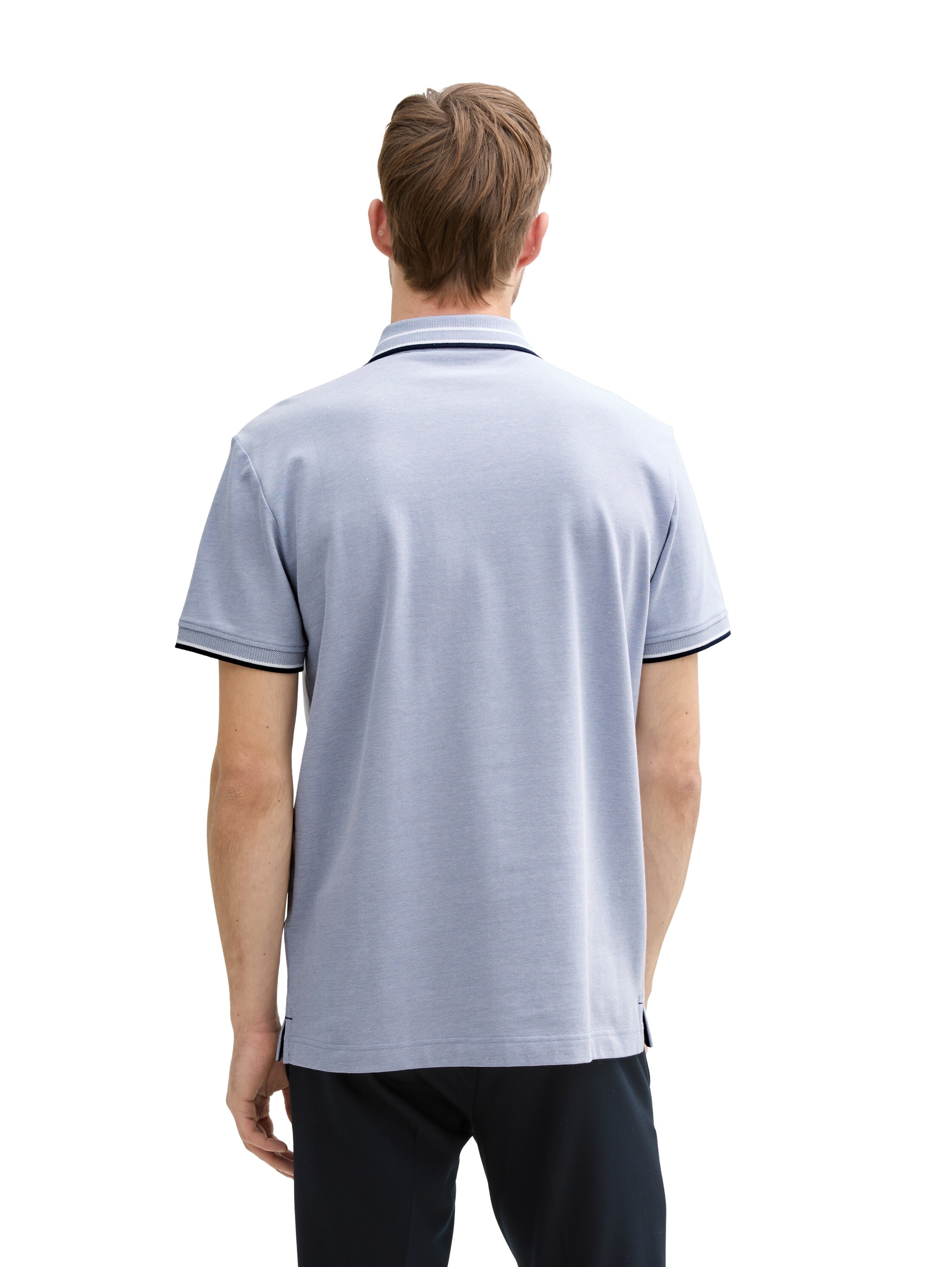 TOM TAILOR Poloshirt, mit Logo Stickerei