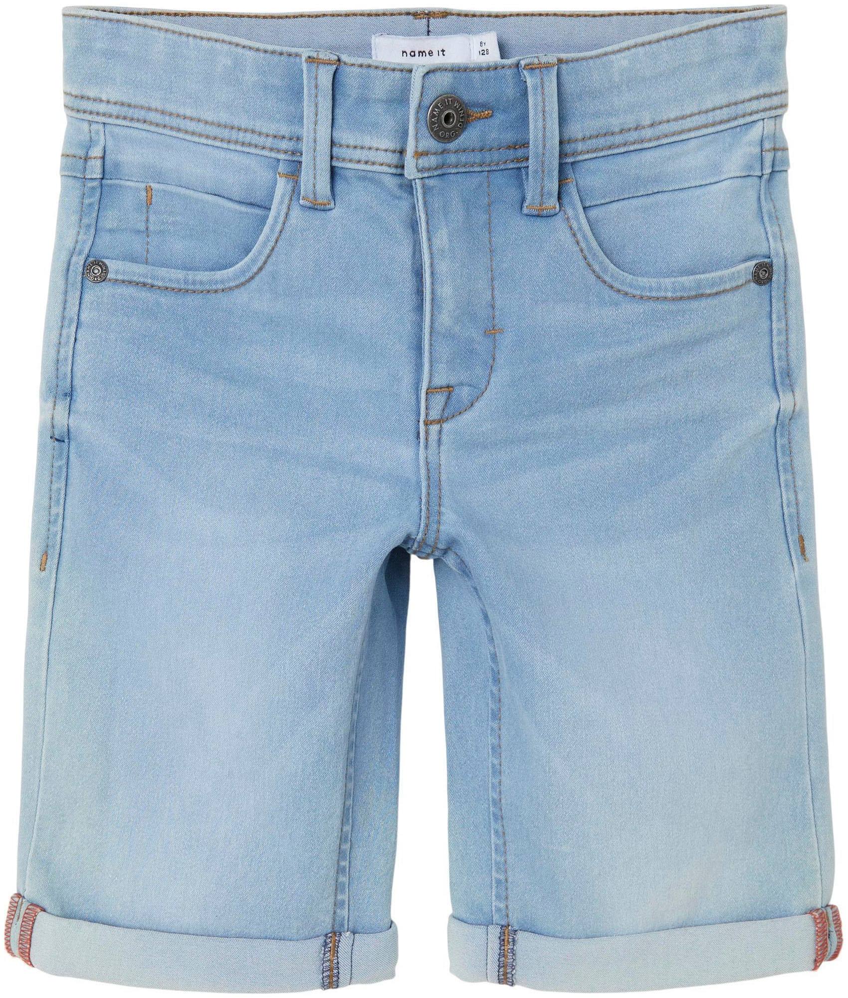 online SHORT« »NKMSILAS Shorts bestellen L DNM Name BAUR It SLIM |