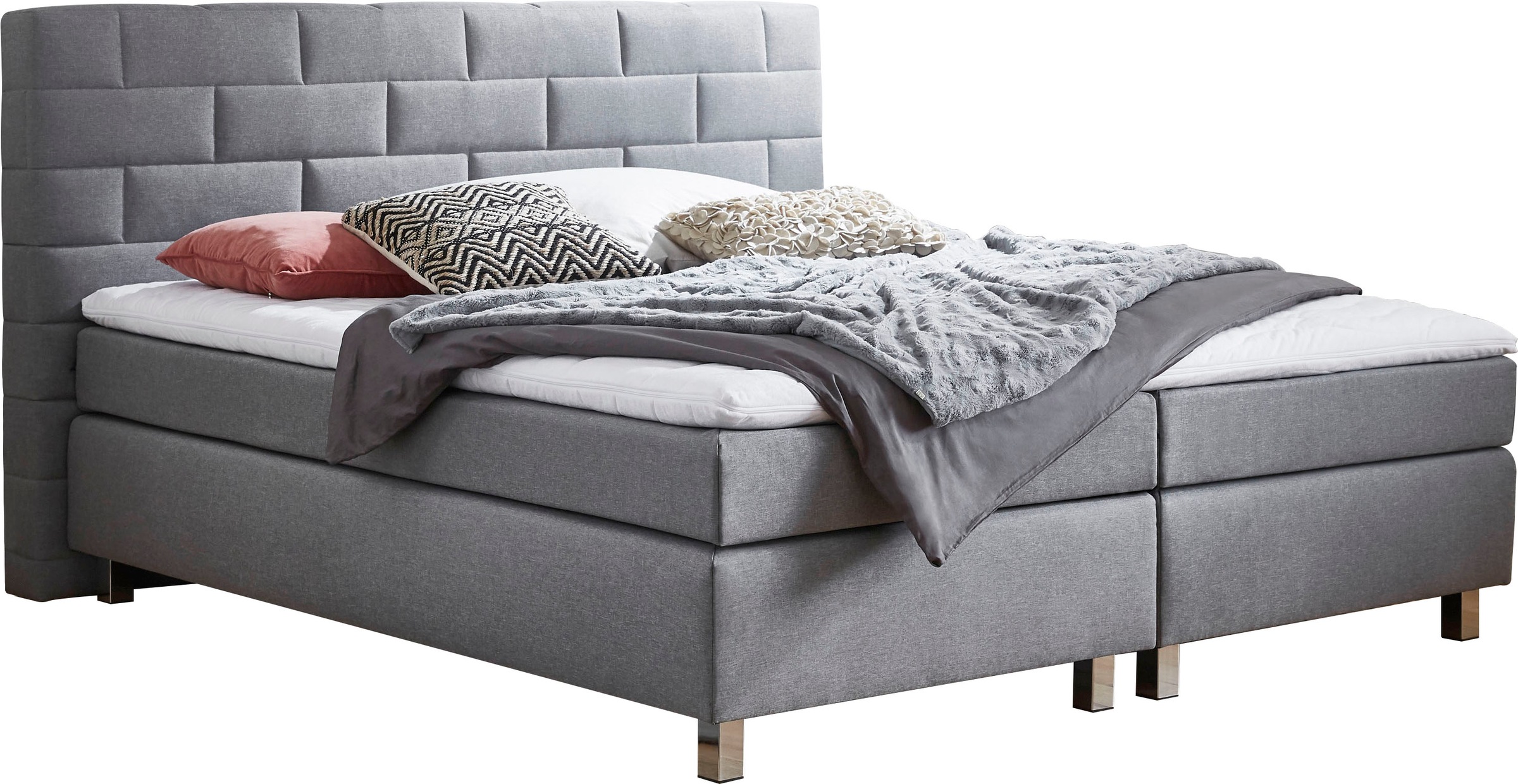 Westfalia Schlafkomfort Boxspringbett, mit Topper