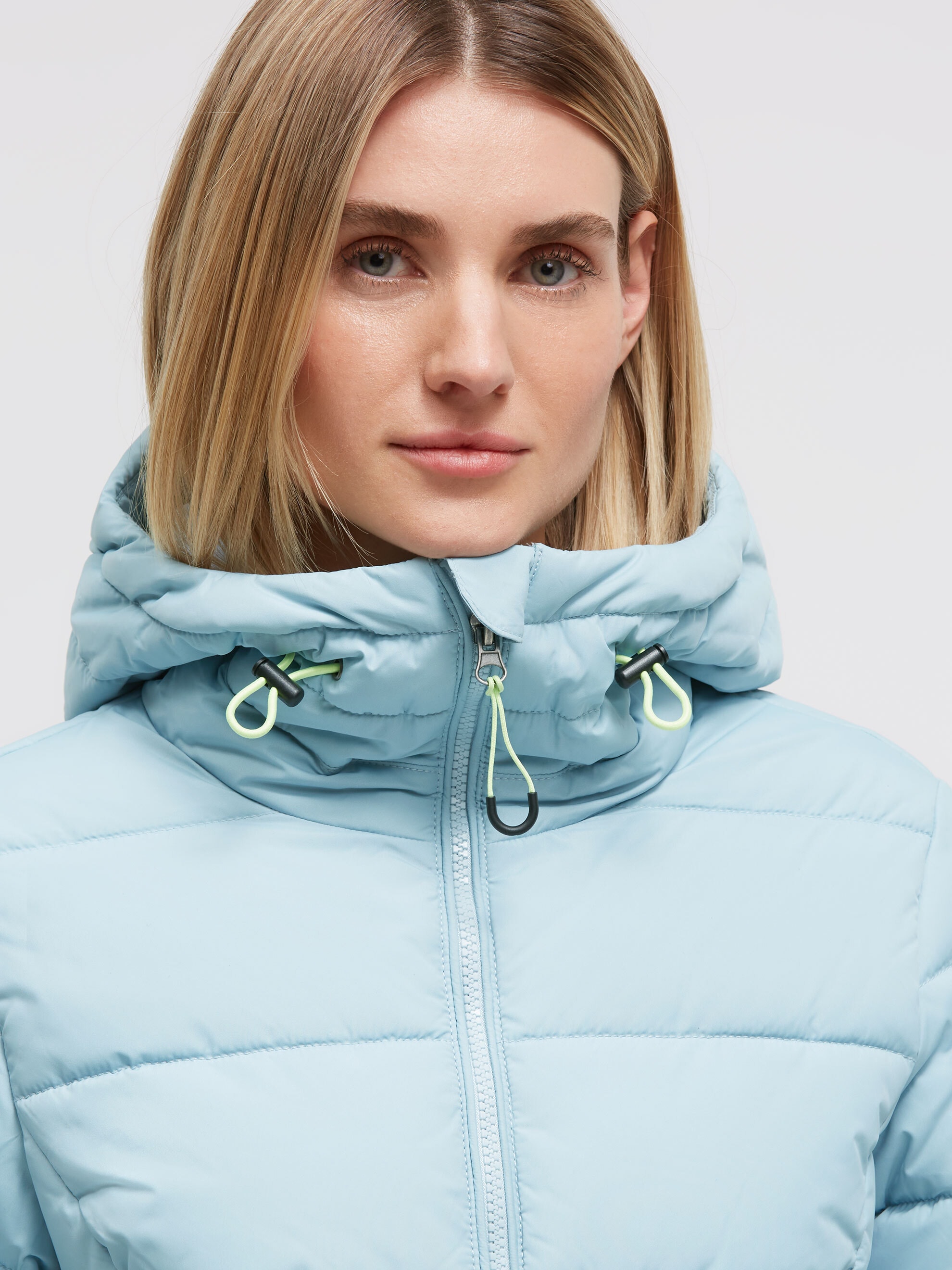 SOCCX Winterjacke mit Kapuze mit Windfangleiste