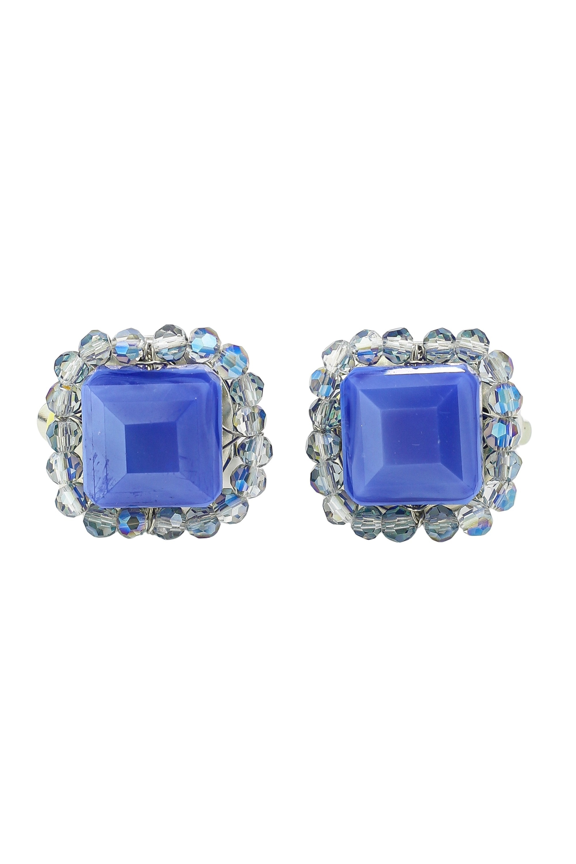 COLLEZIONE ALESSANDRO Paar Ohrclips "Sparkle Square" günstig online kaufen